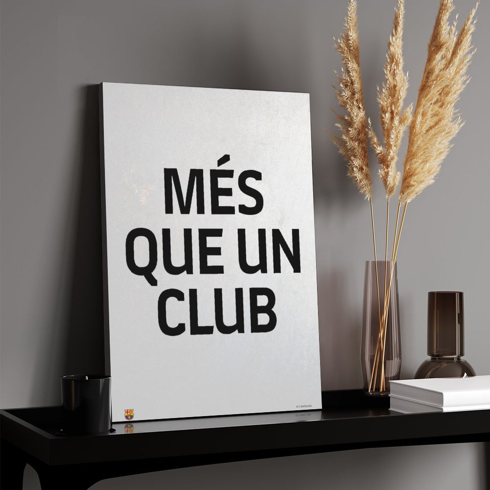 Mes Que Un Club grey