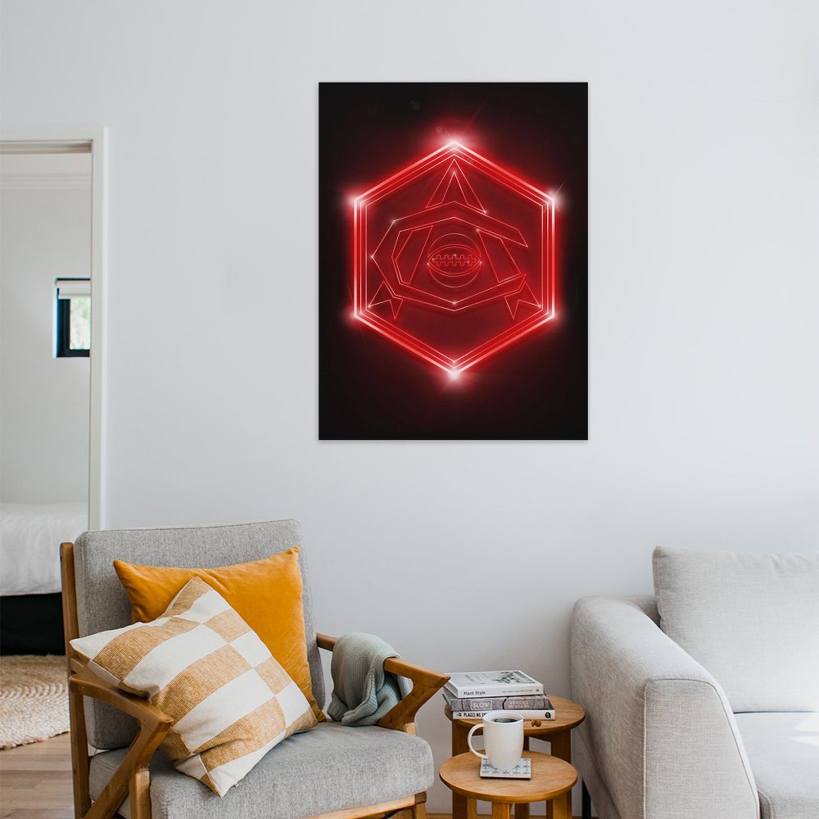 Arsenal 1936 Crest Neon