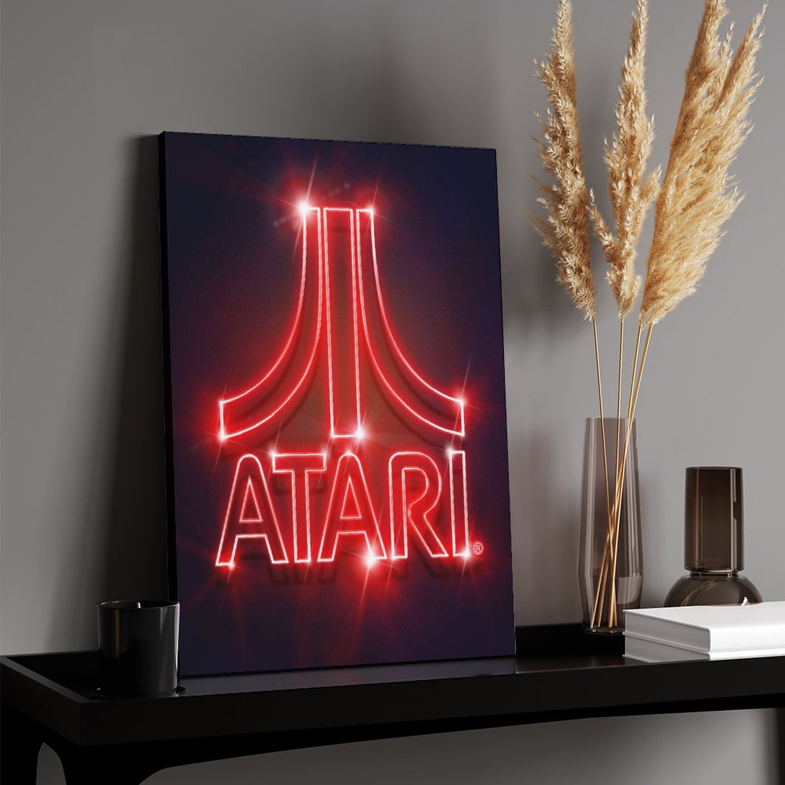 Atari Neon Red