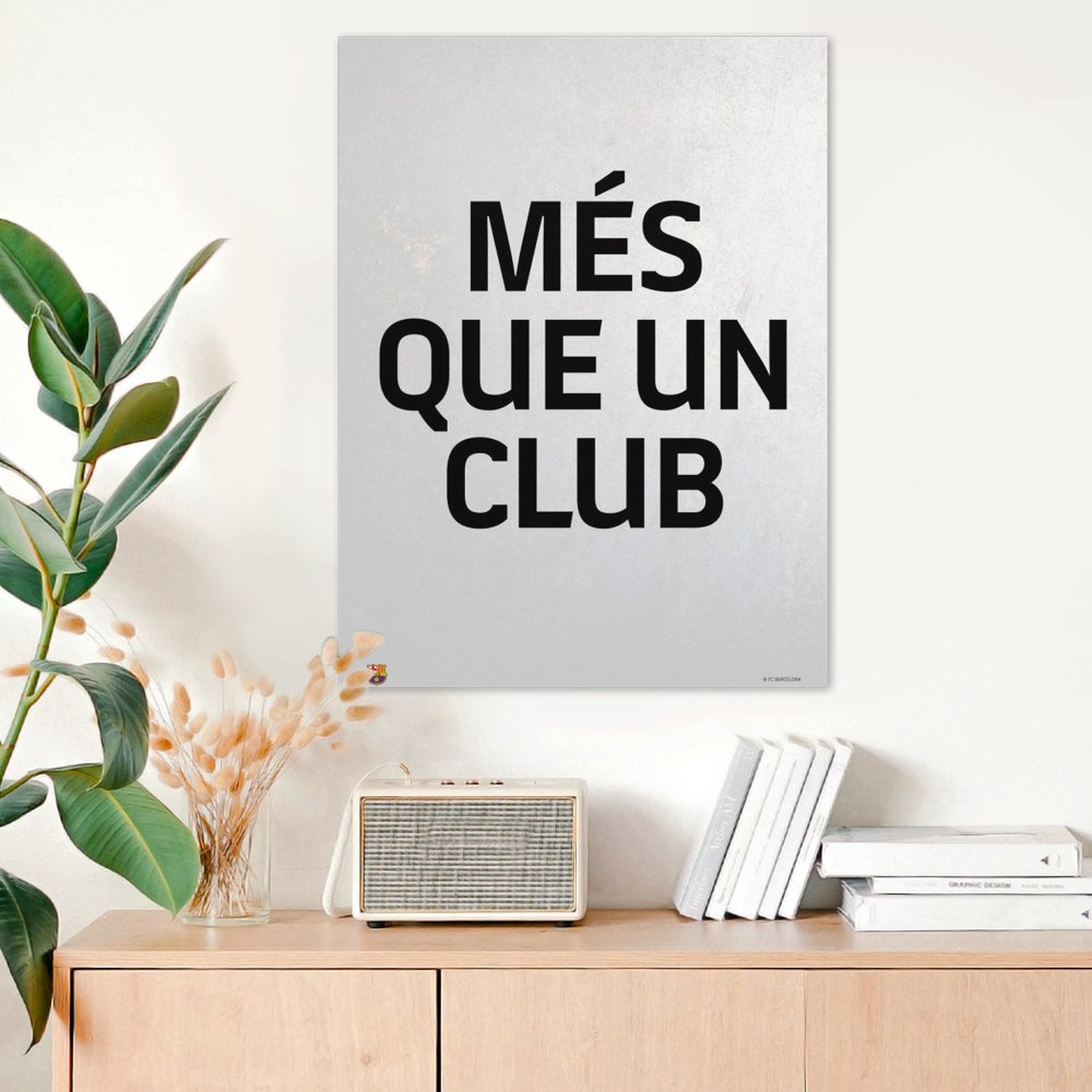 Mes Que Un Club grey