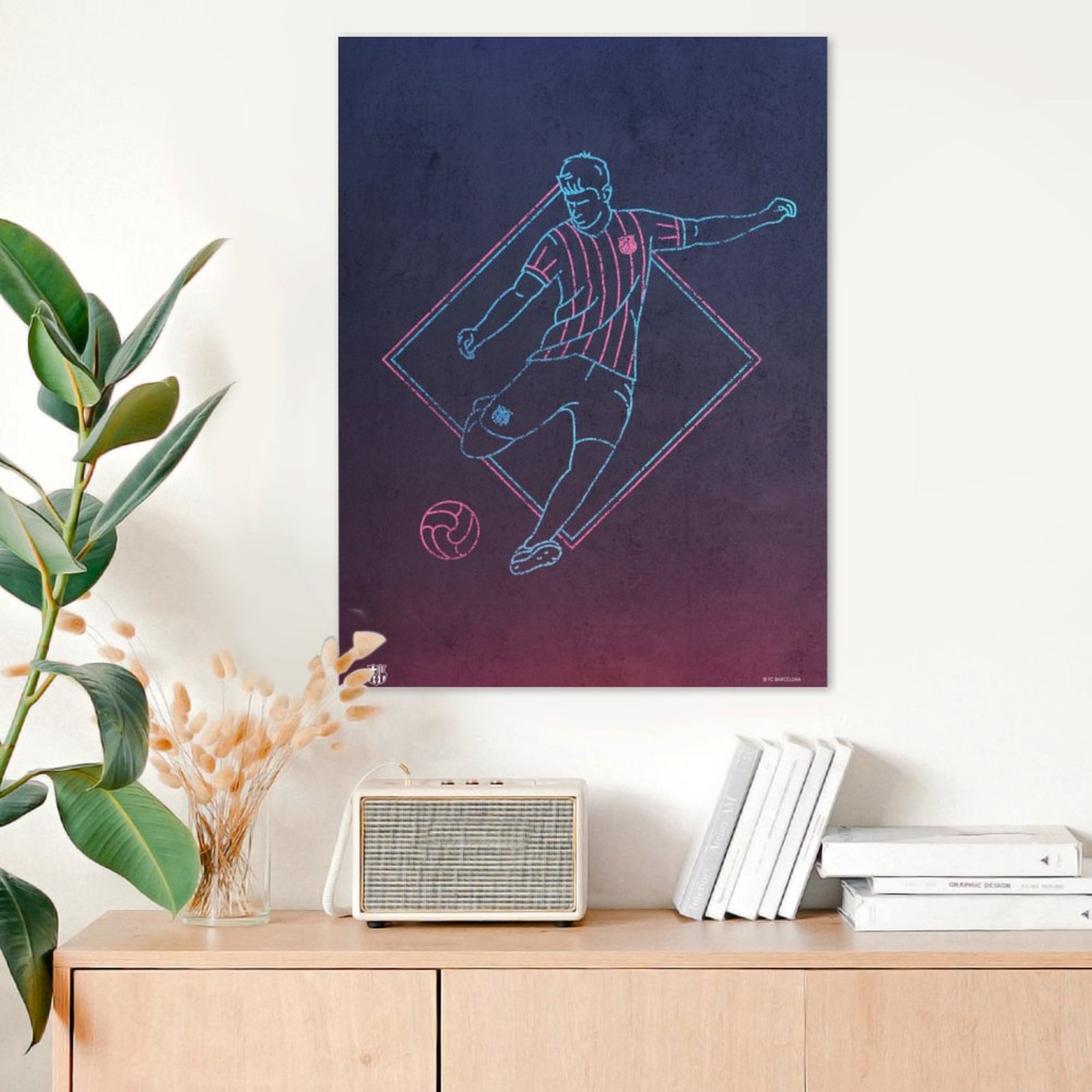 Barca Player Neon Dark