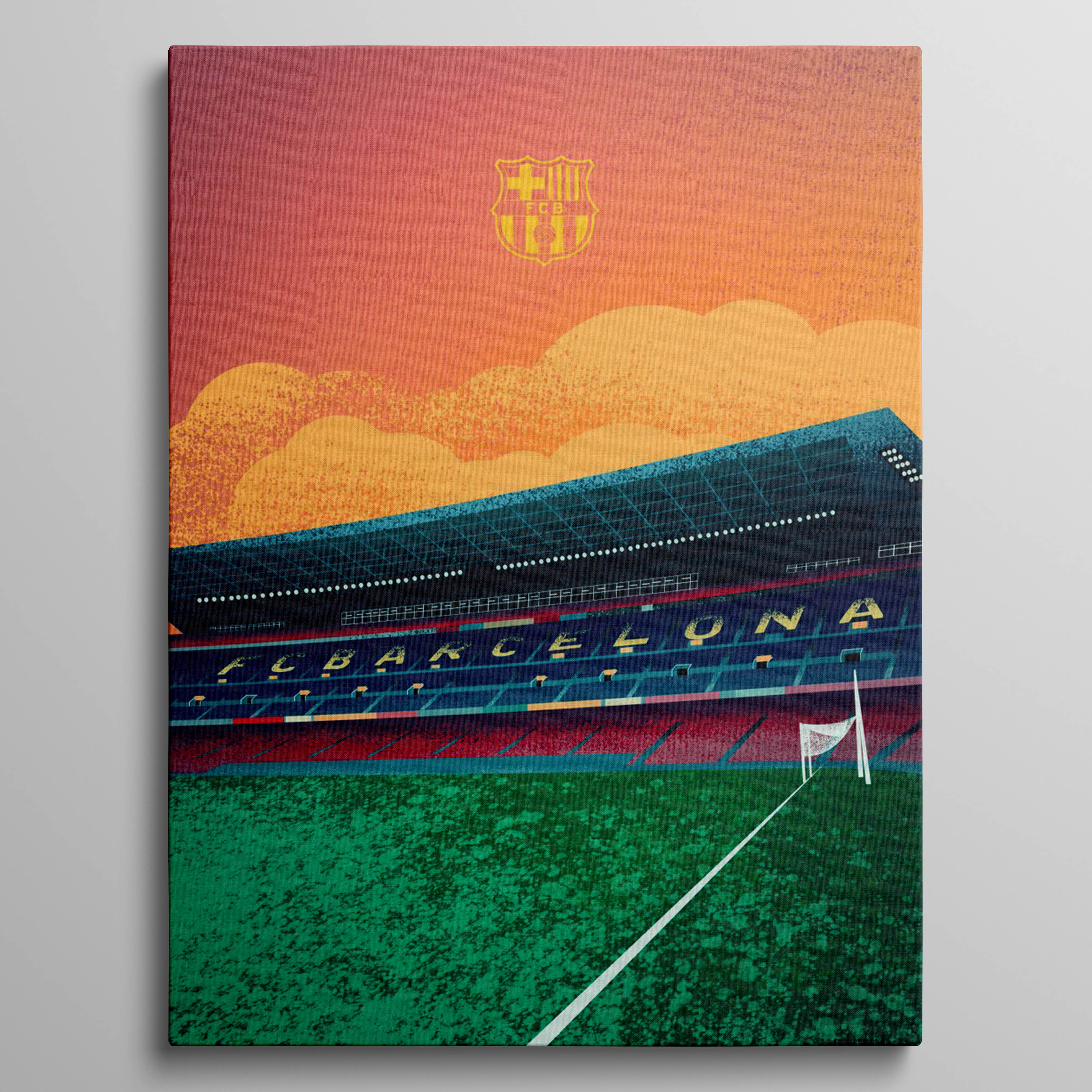 FC Barcelona tribune