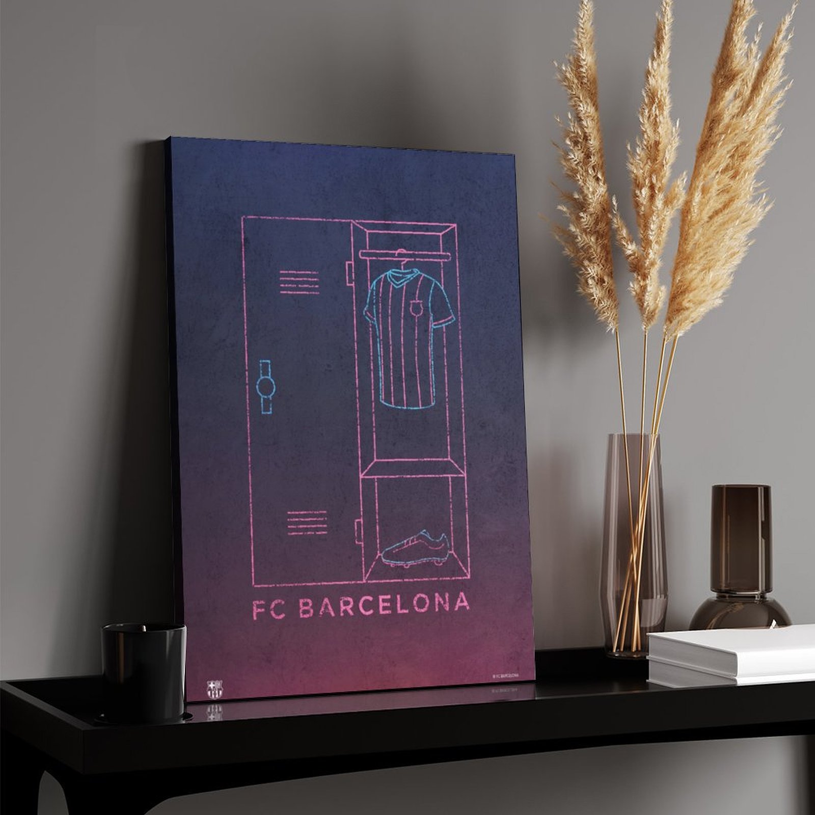 Barca Locker Dark Neon