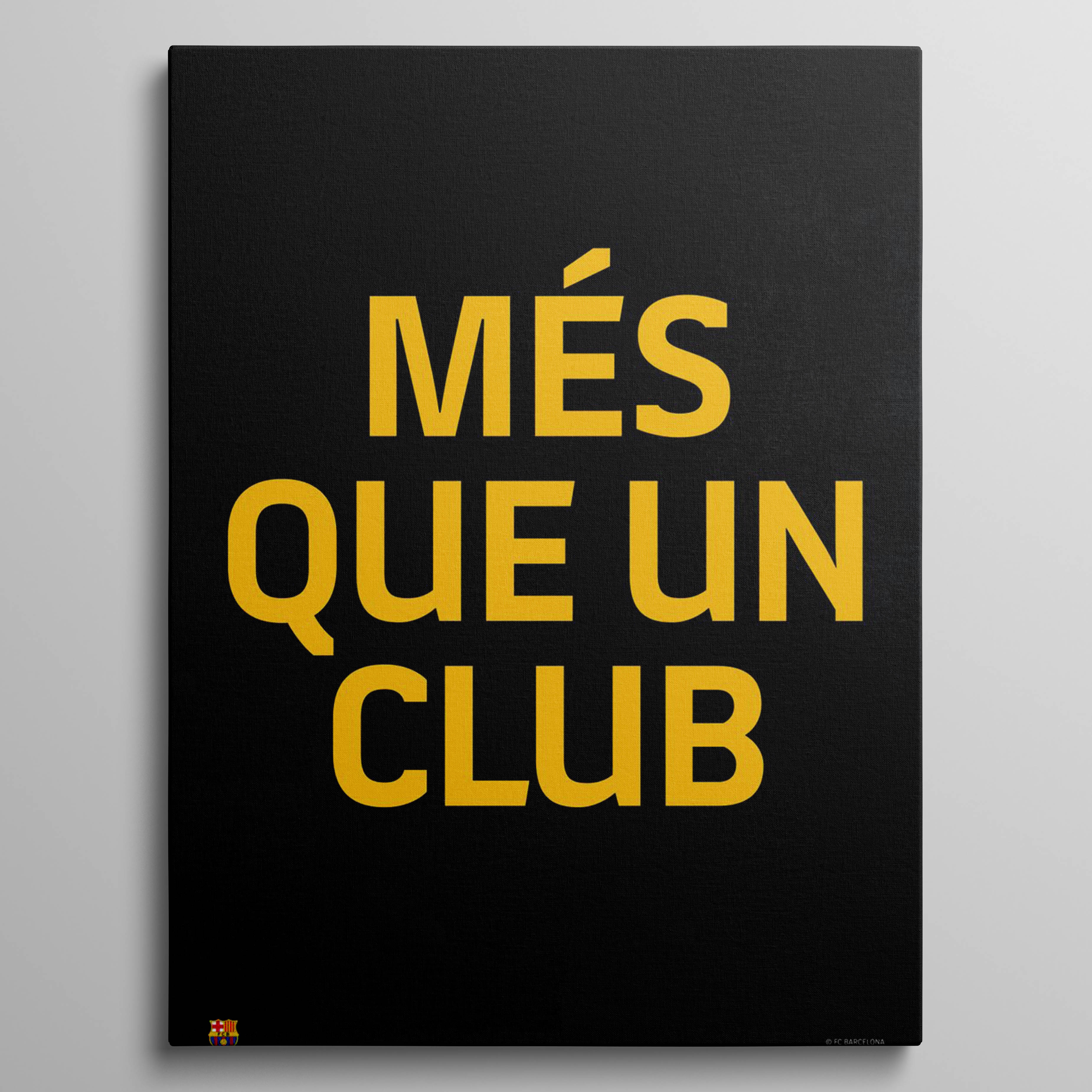 Mes Que Un Club black