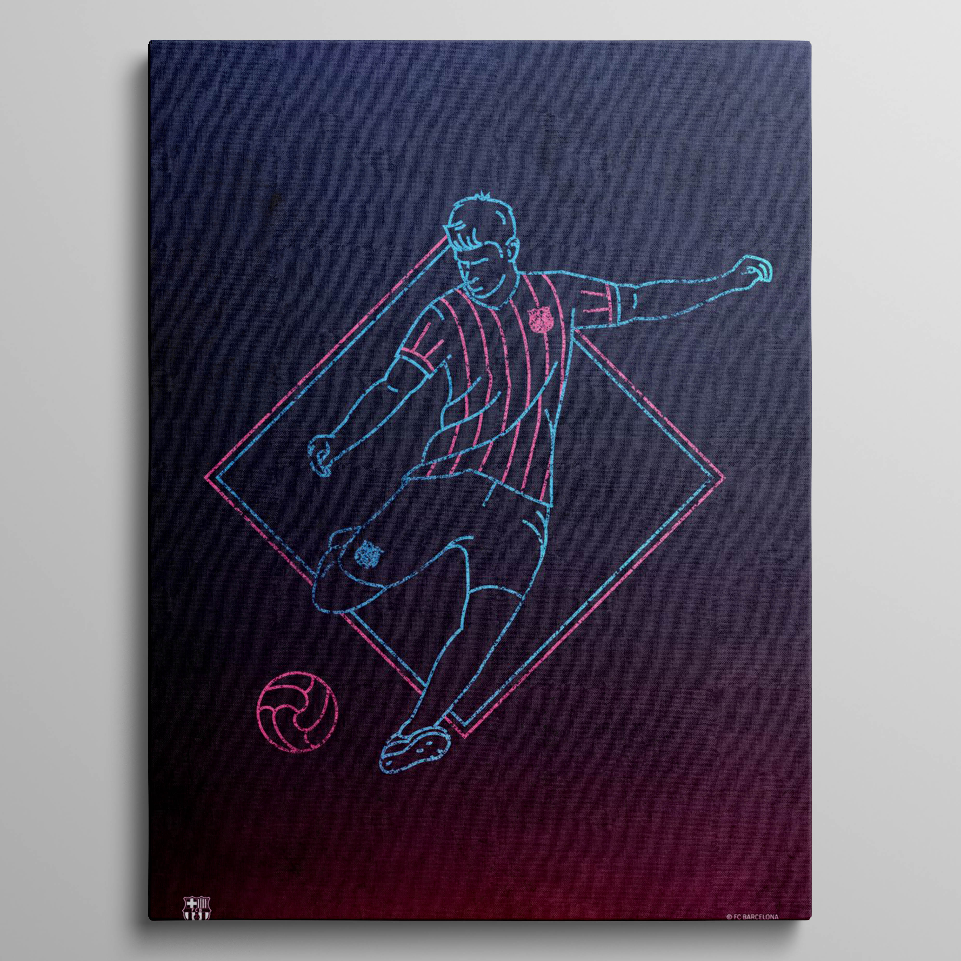 Barca Player Neon Dark