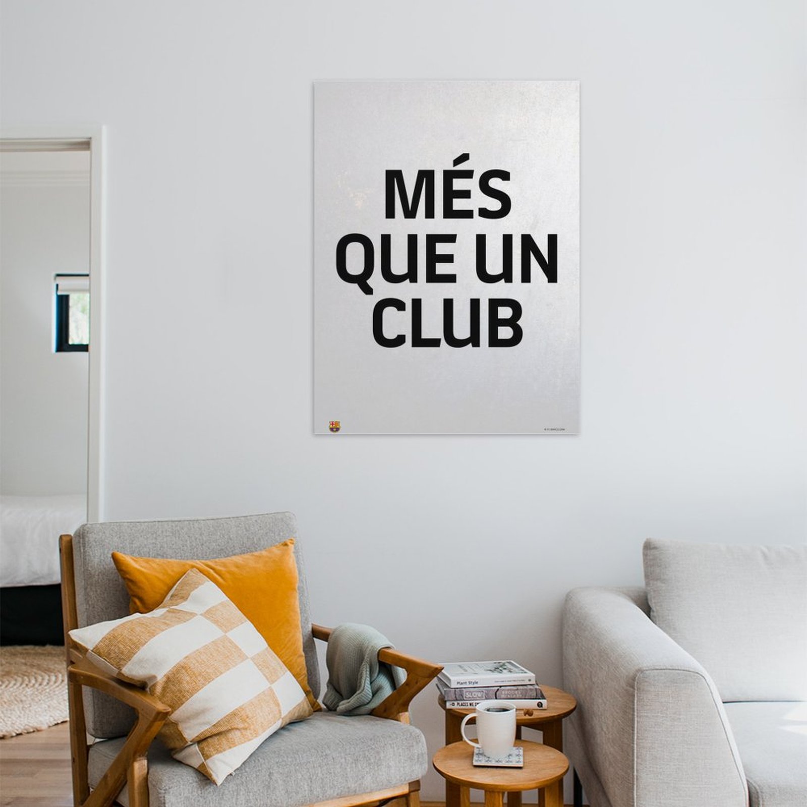 Mes Que Un Club grey