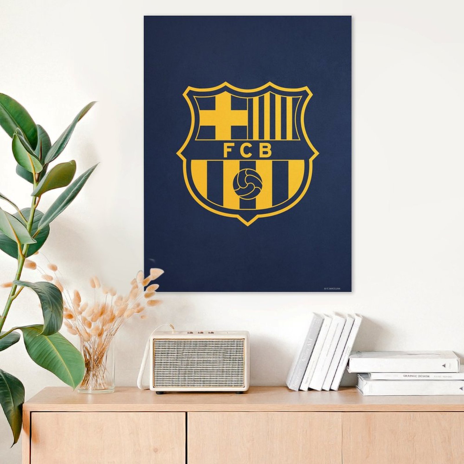 Crest yellow navy