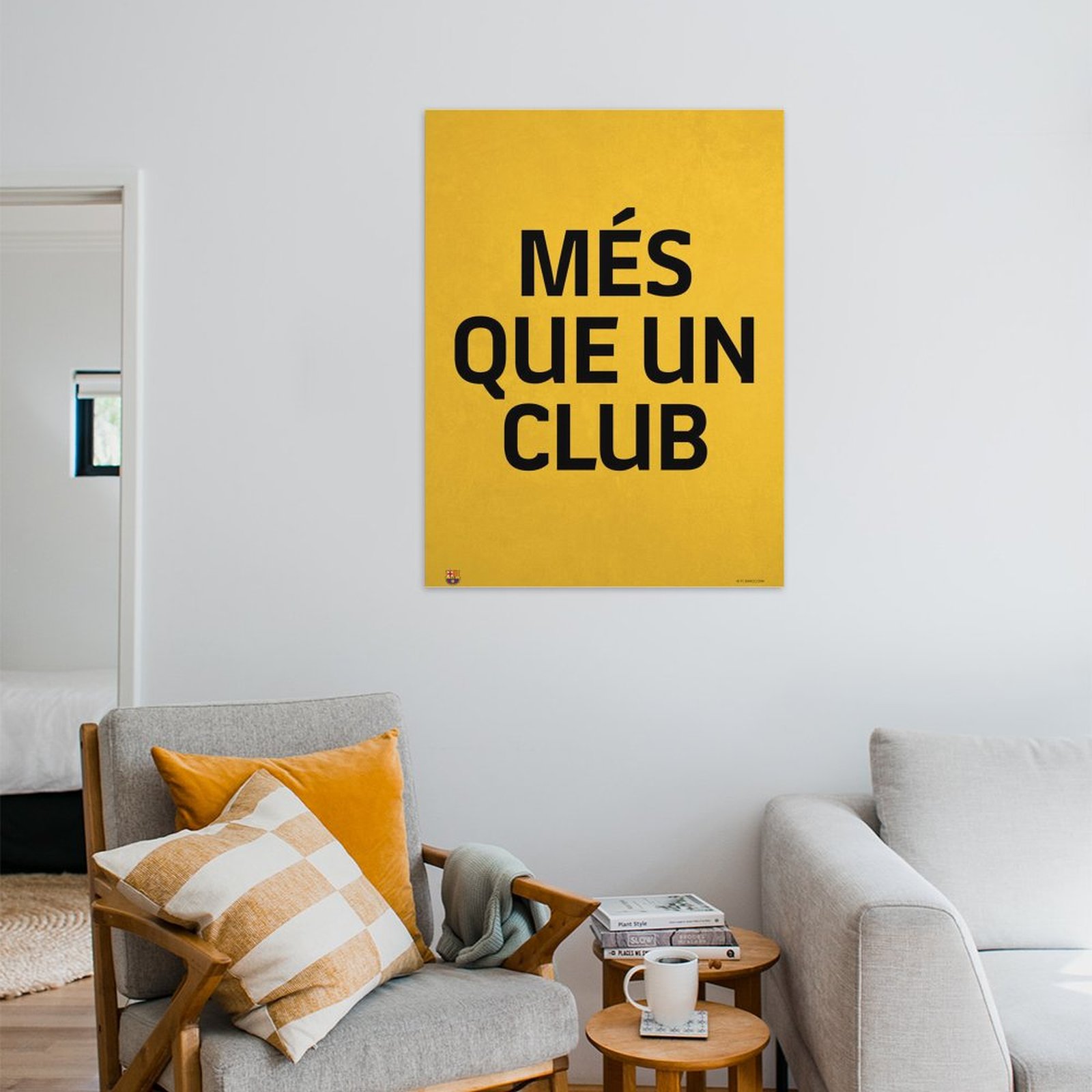 Mes Que Un Club yellow