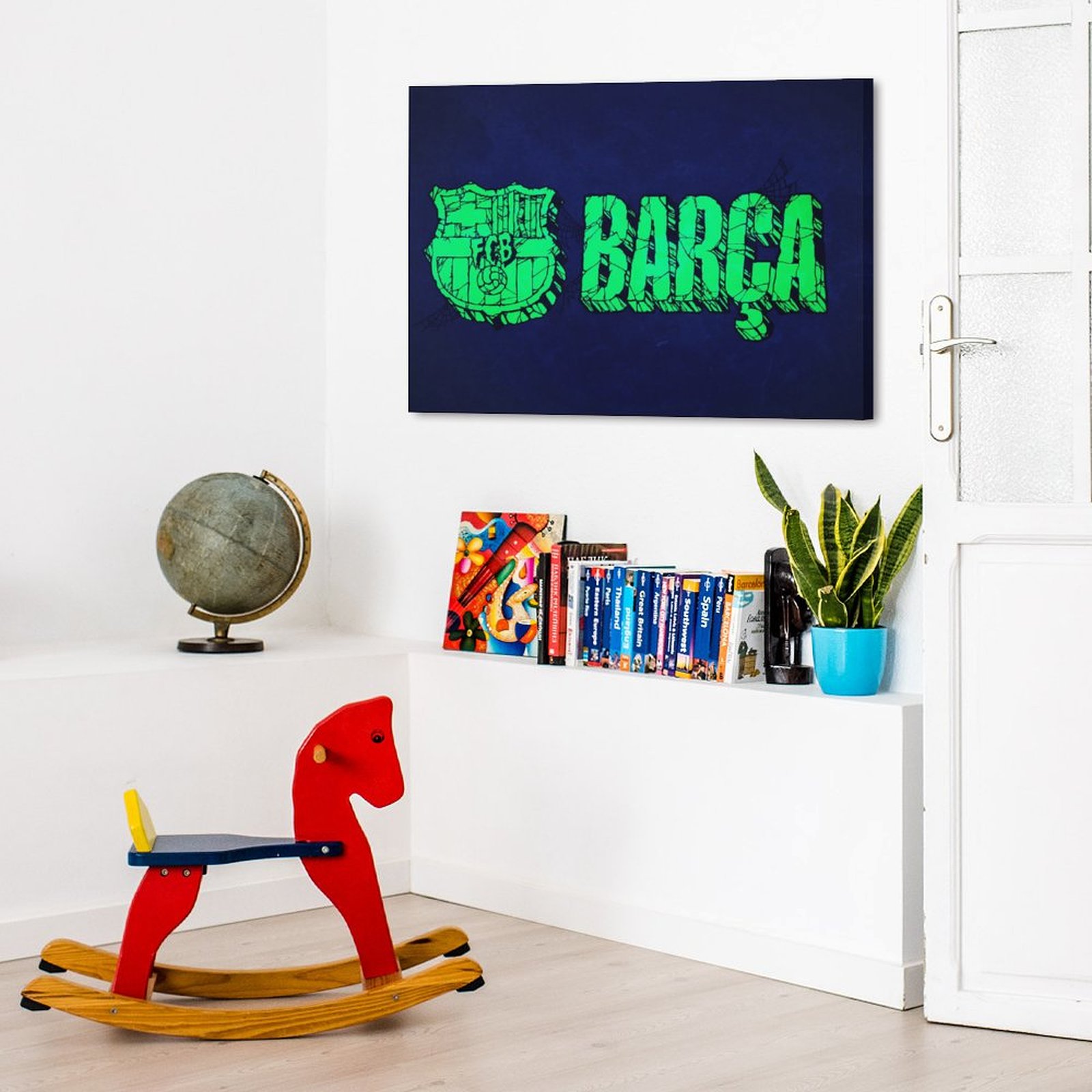 Spooky green Barca