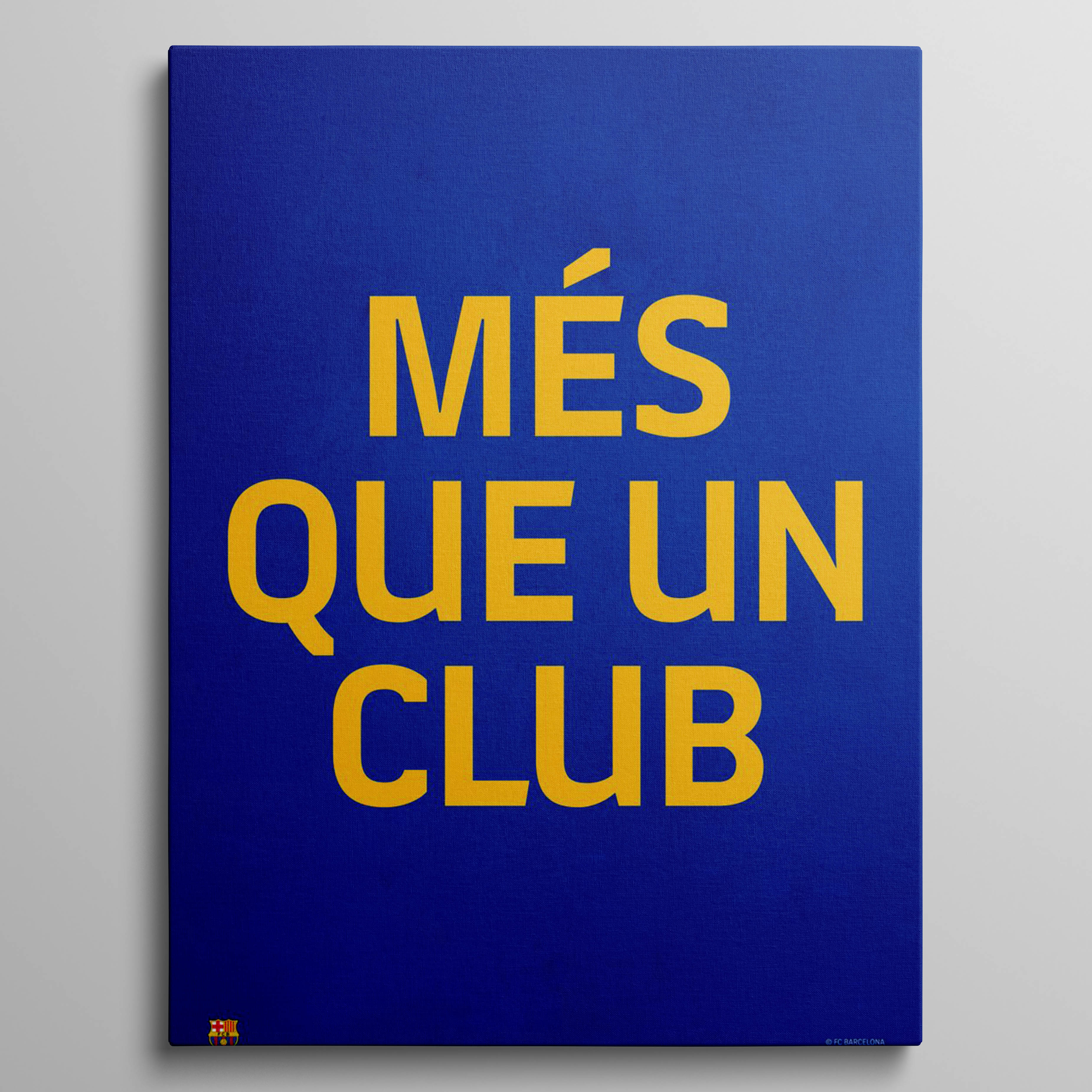 Mes Que Un Club blue