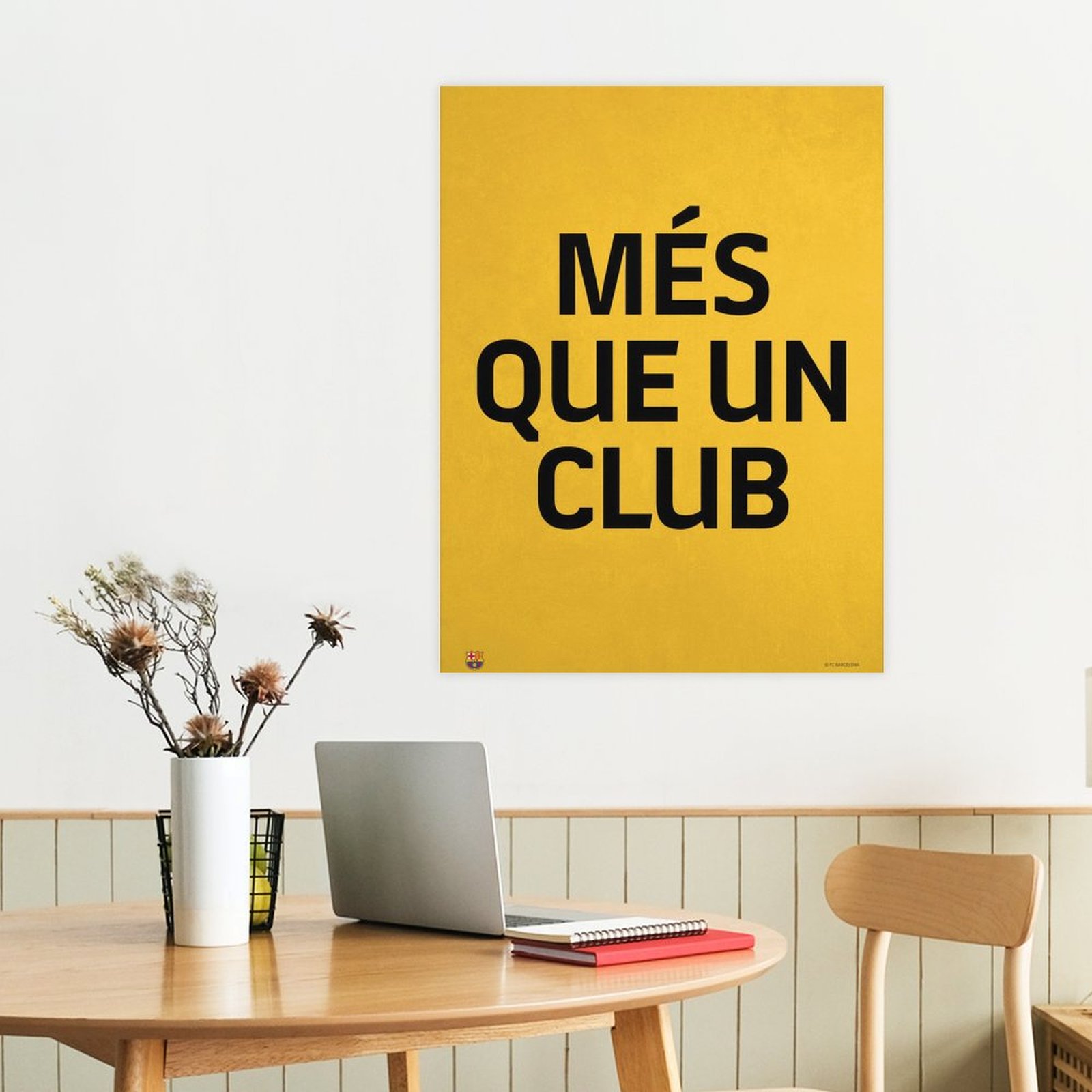 Mes Que Un Club yellow