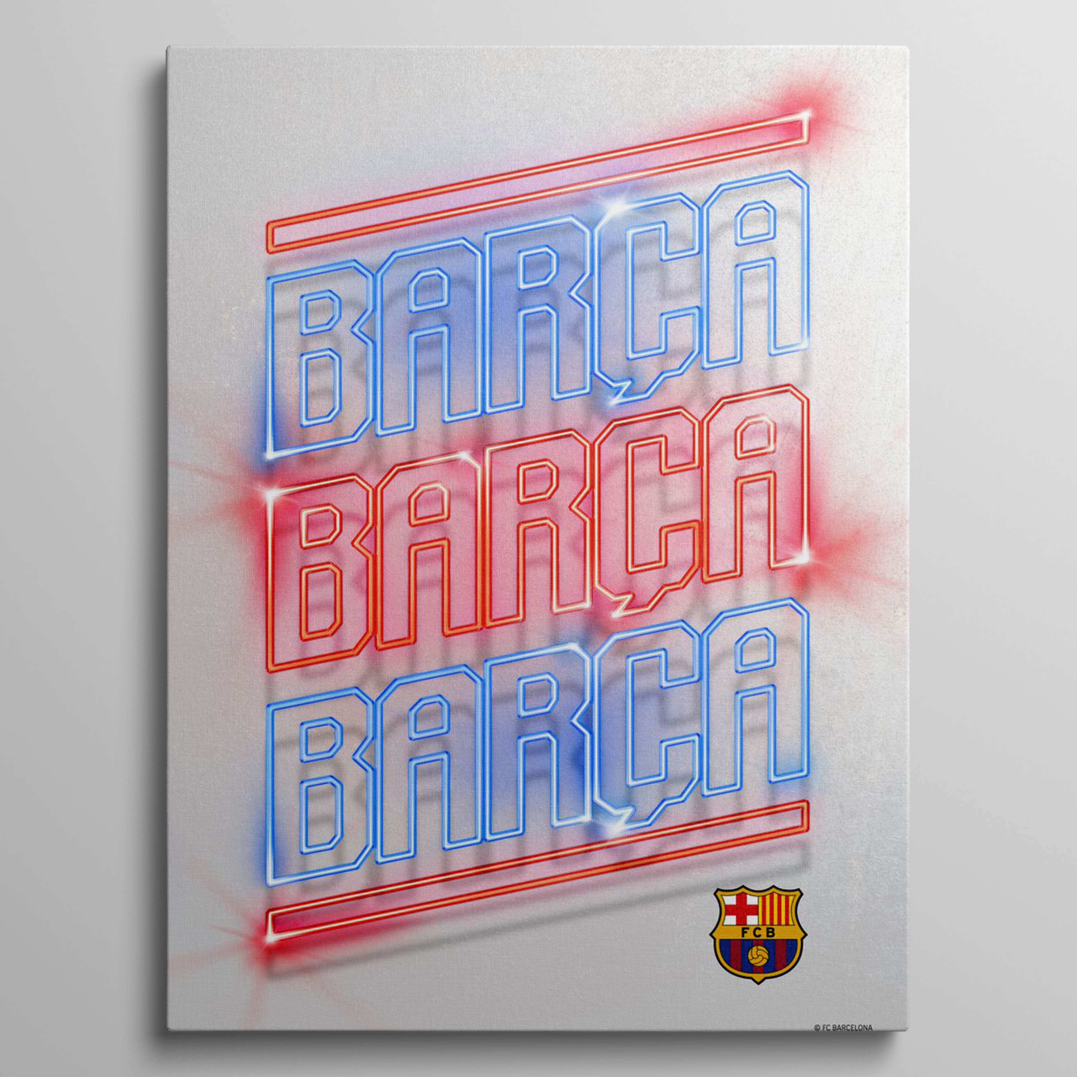 Barca Barca neon white