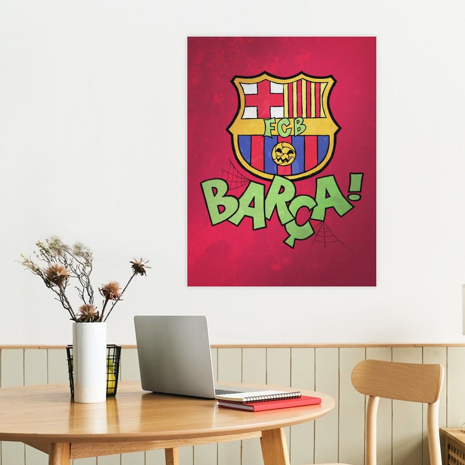 Halloween Barca crest
