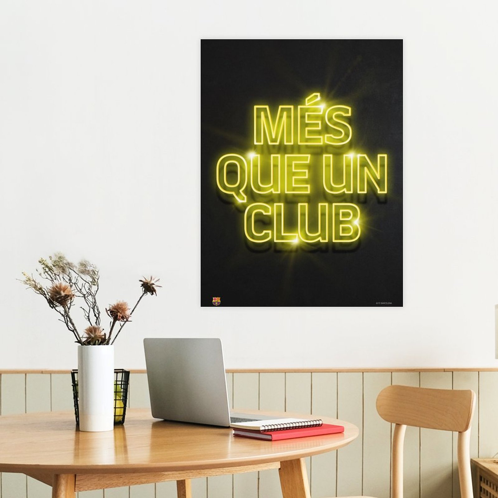 Mes Que un Club neon