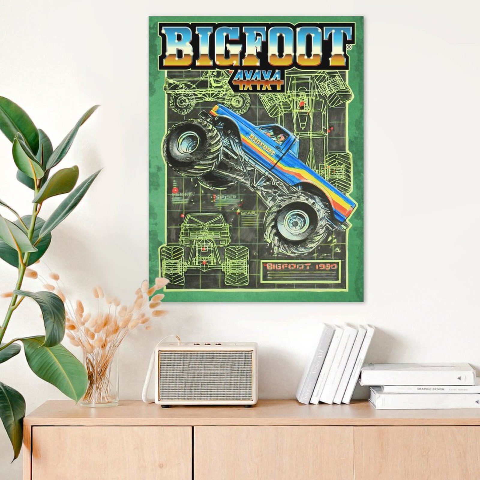 Monster Truck Graphic 12