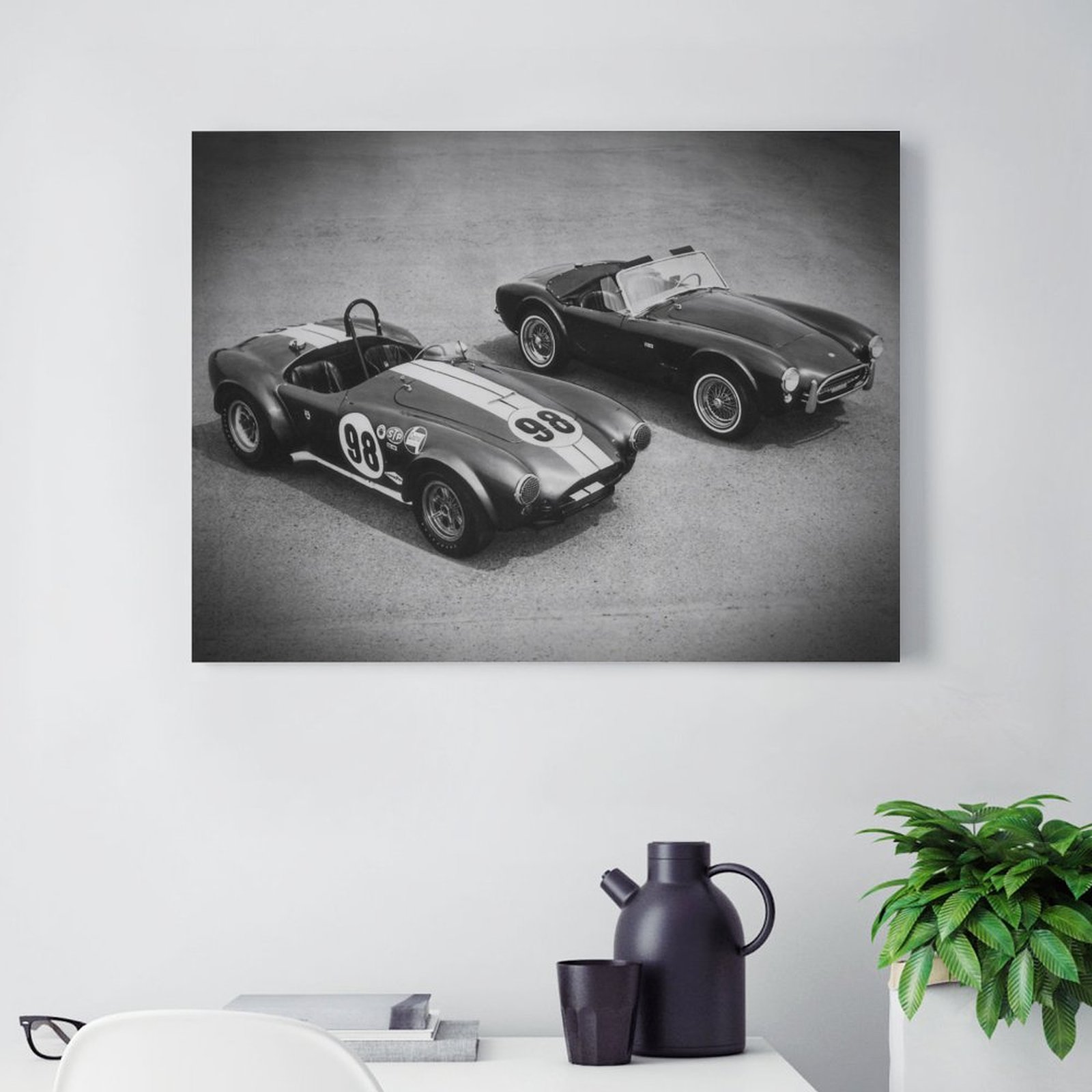 Black and White Shelby