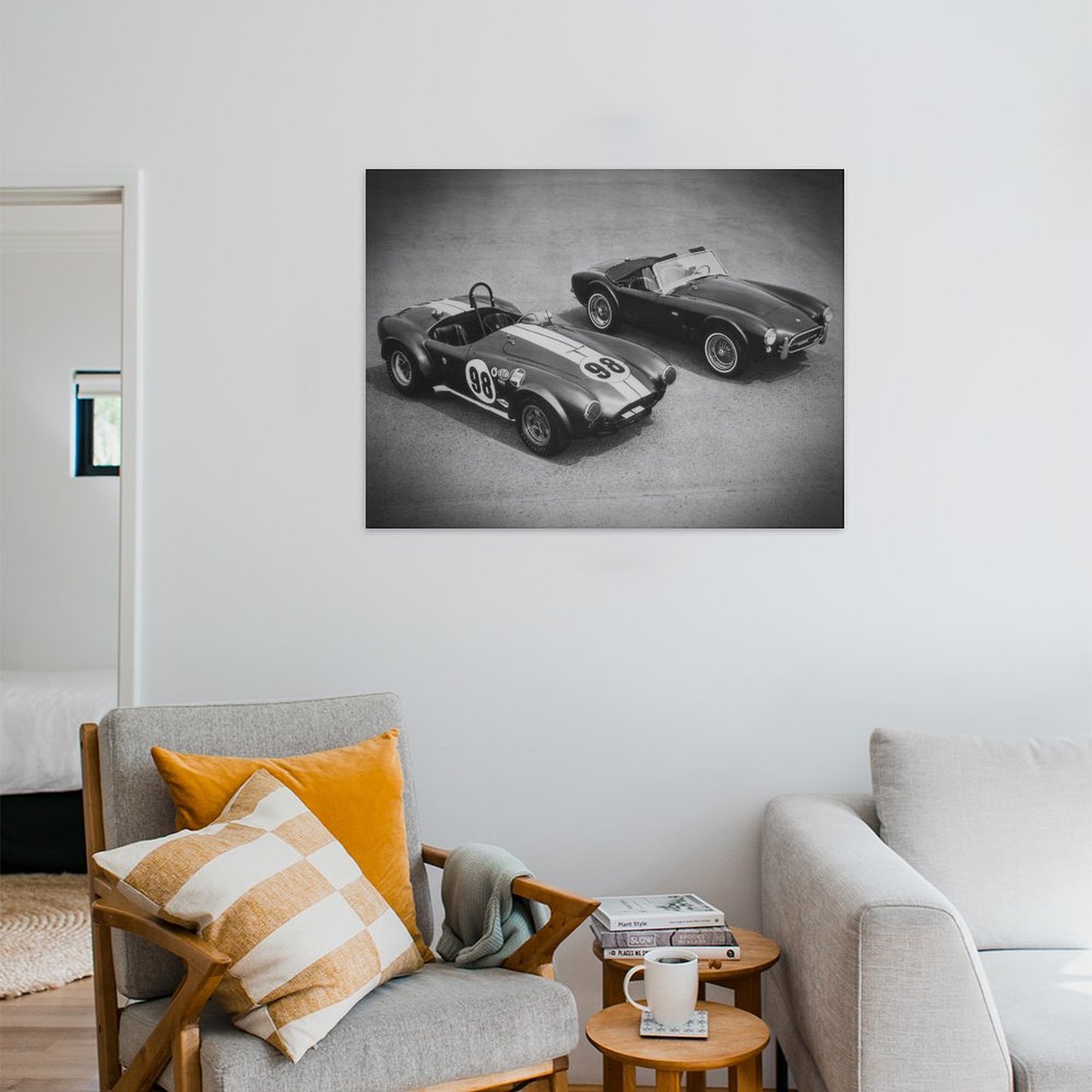 Black and White Shelby