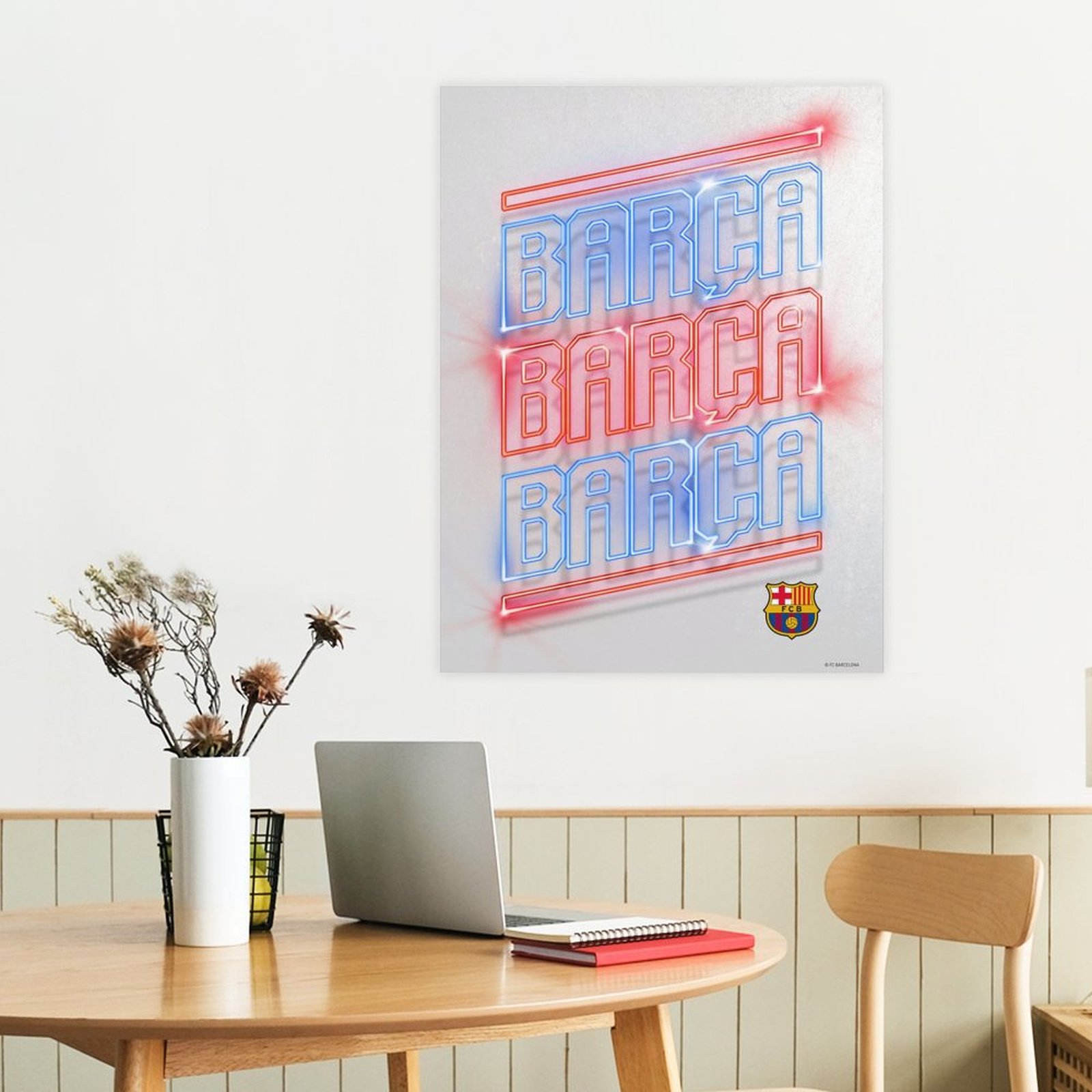 Barca Barca neon white