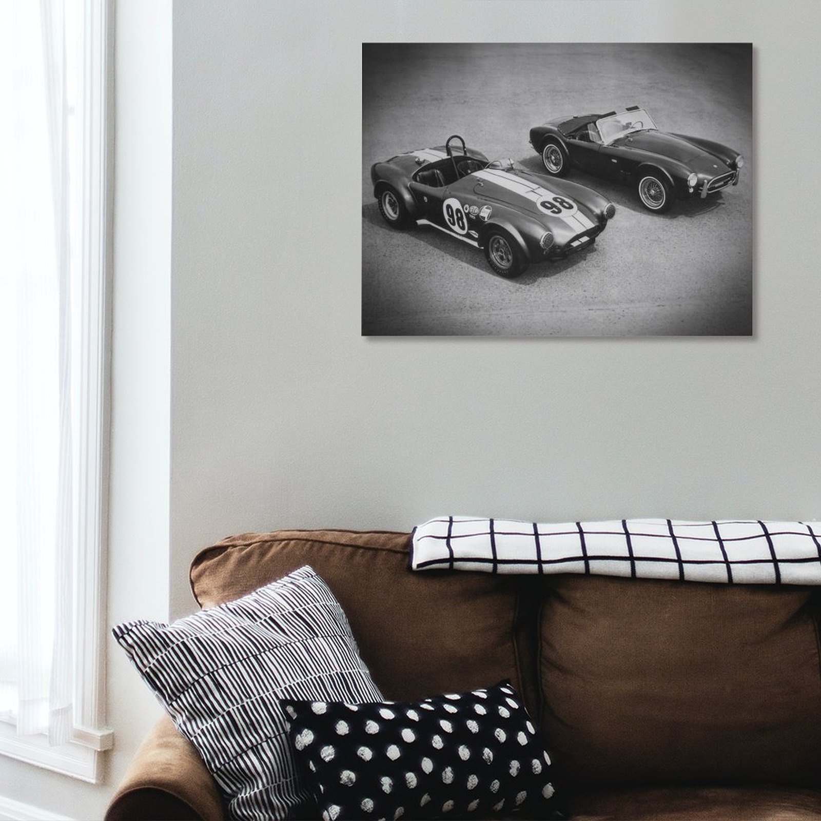 Black and White Shelby