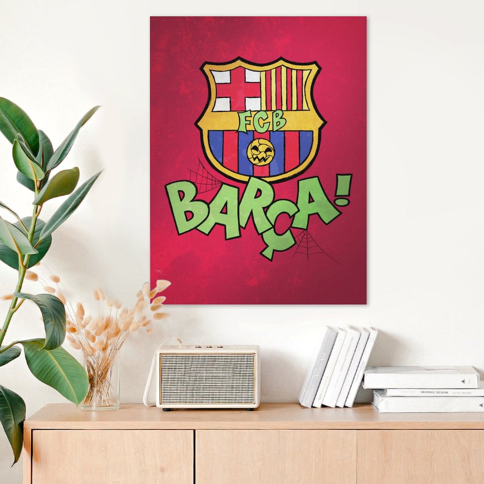 Halloween Barca crest