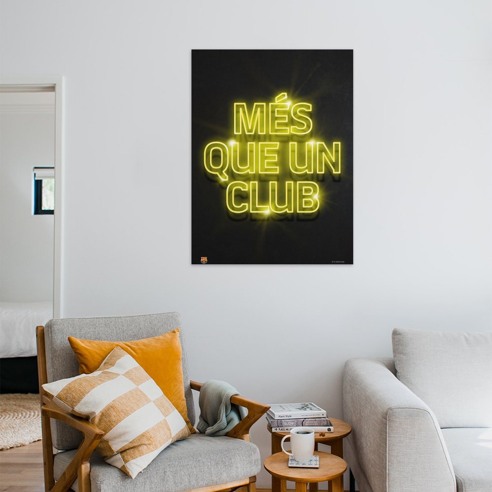 Mes Que un Club neon