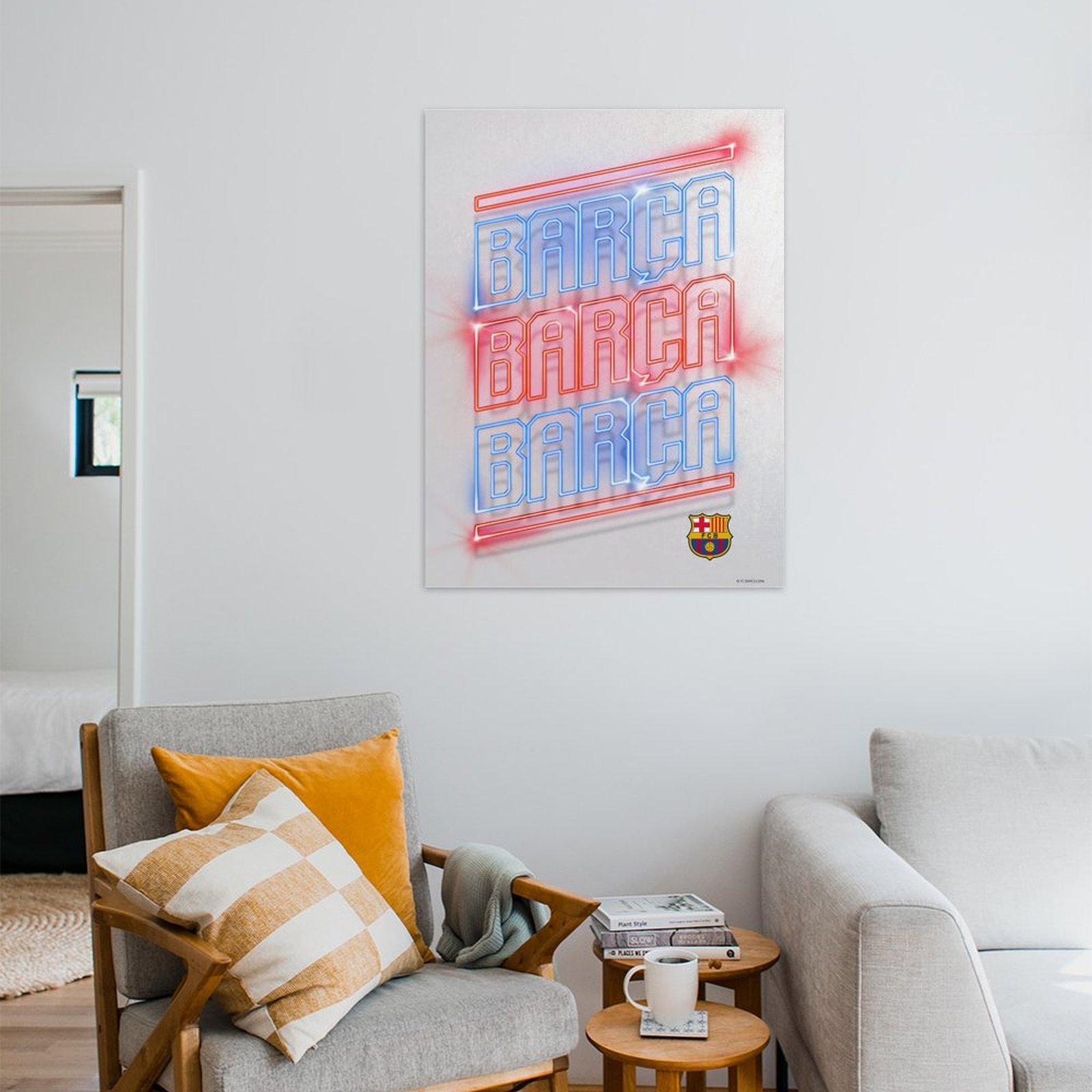 Barca Barca neon white