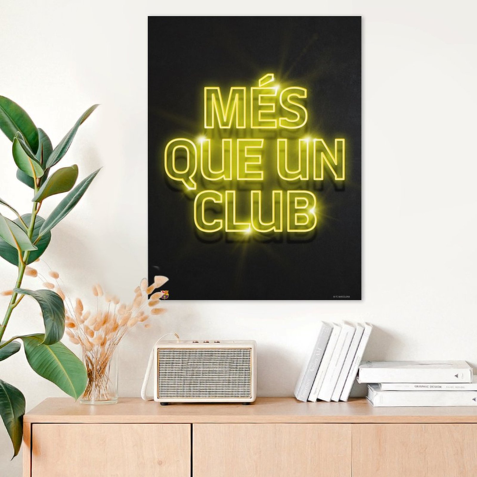 Mes Que un Club neon