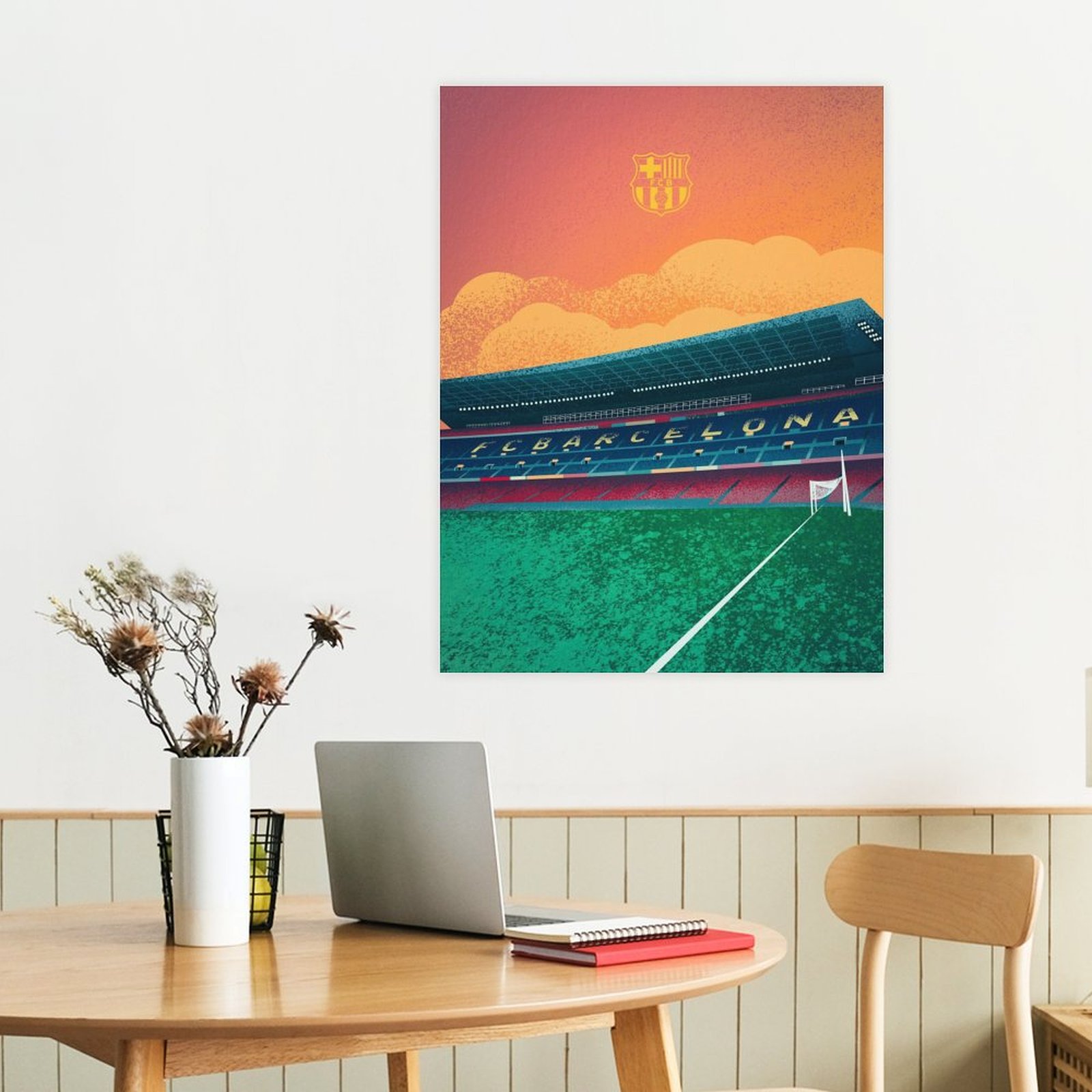 FC Barcelona tribune