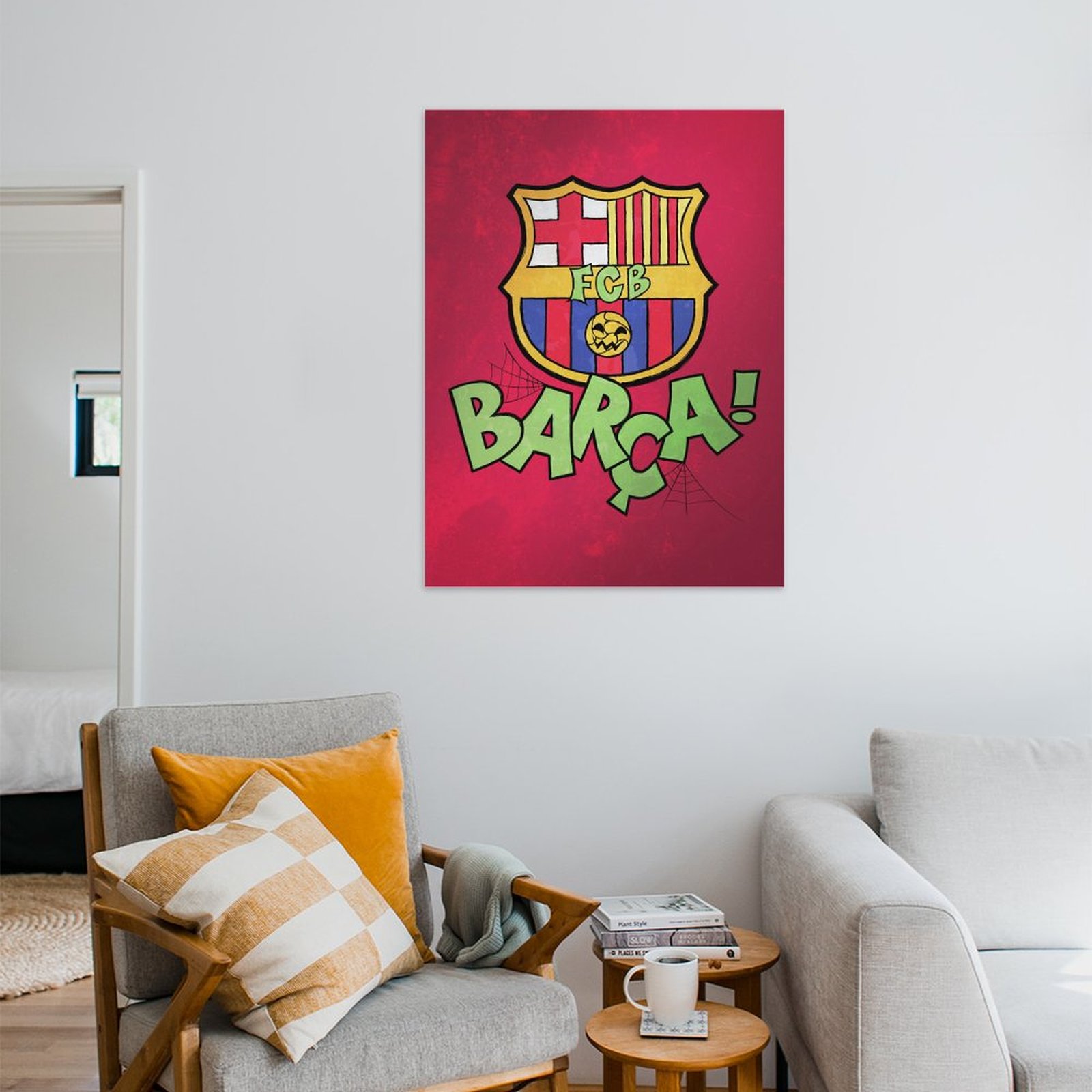 Halloween Barca crest