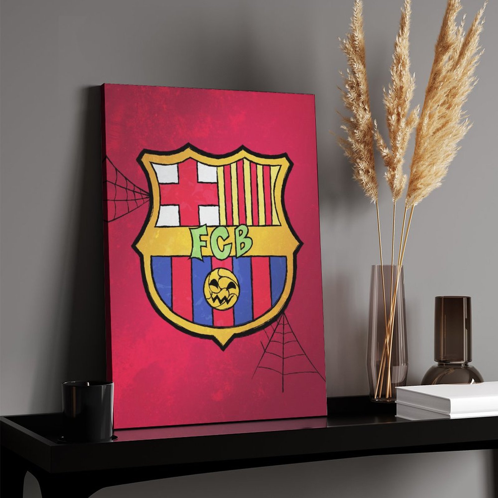 Cobweb Barca crest