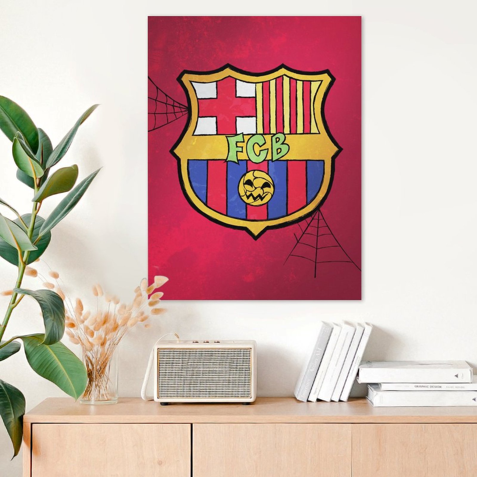 Cobweb Barca crest