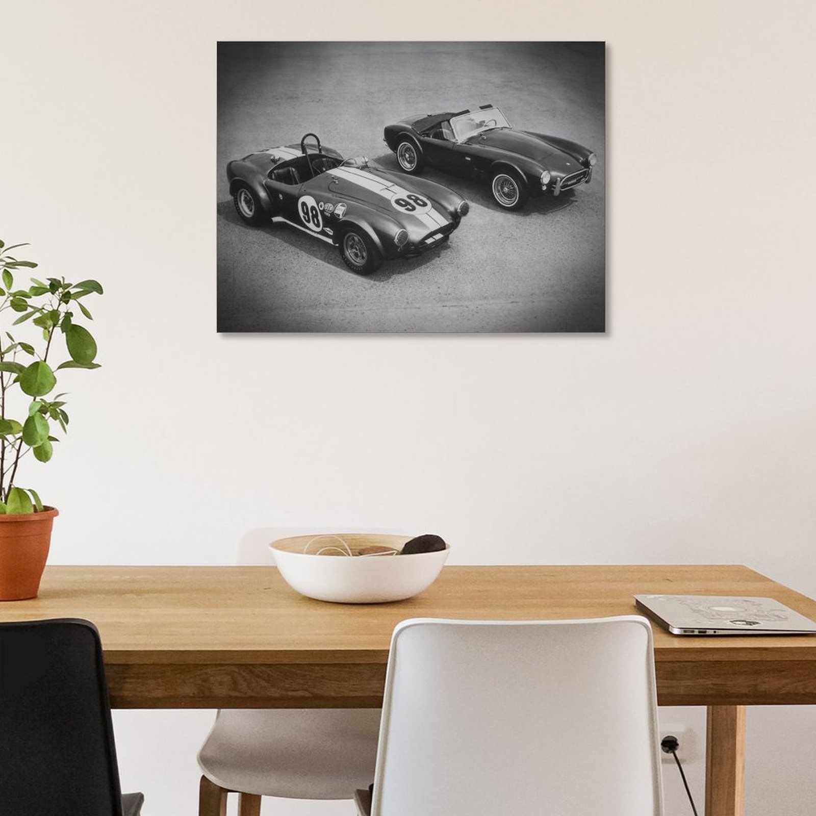 Black and White Shelby