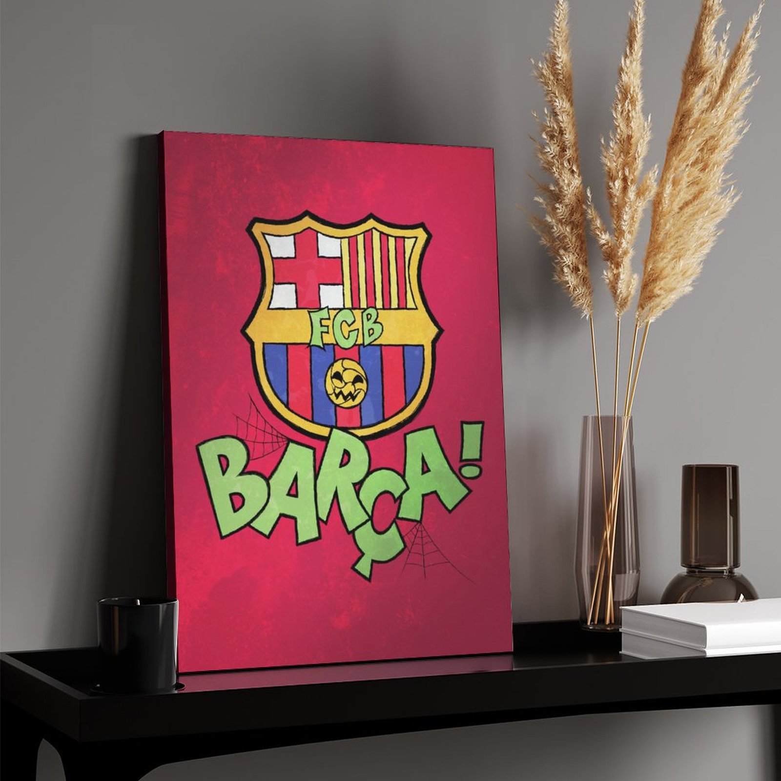 Halloween Barca crest