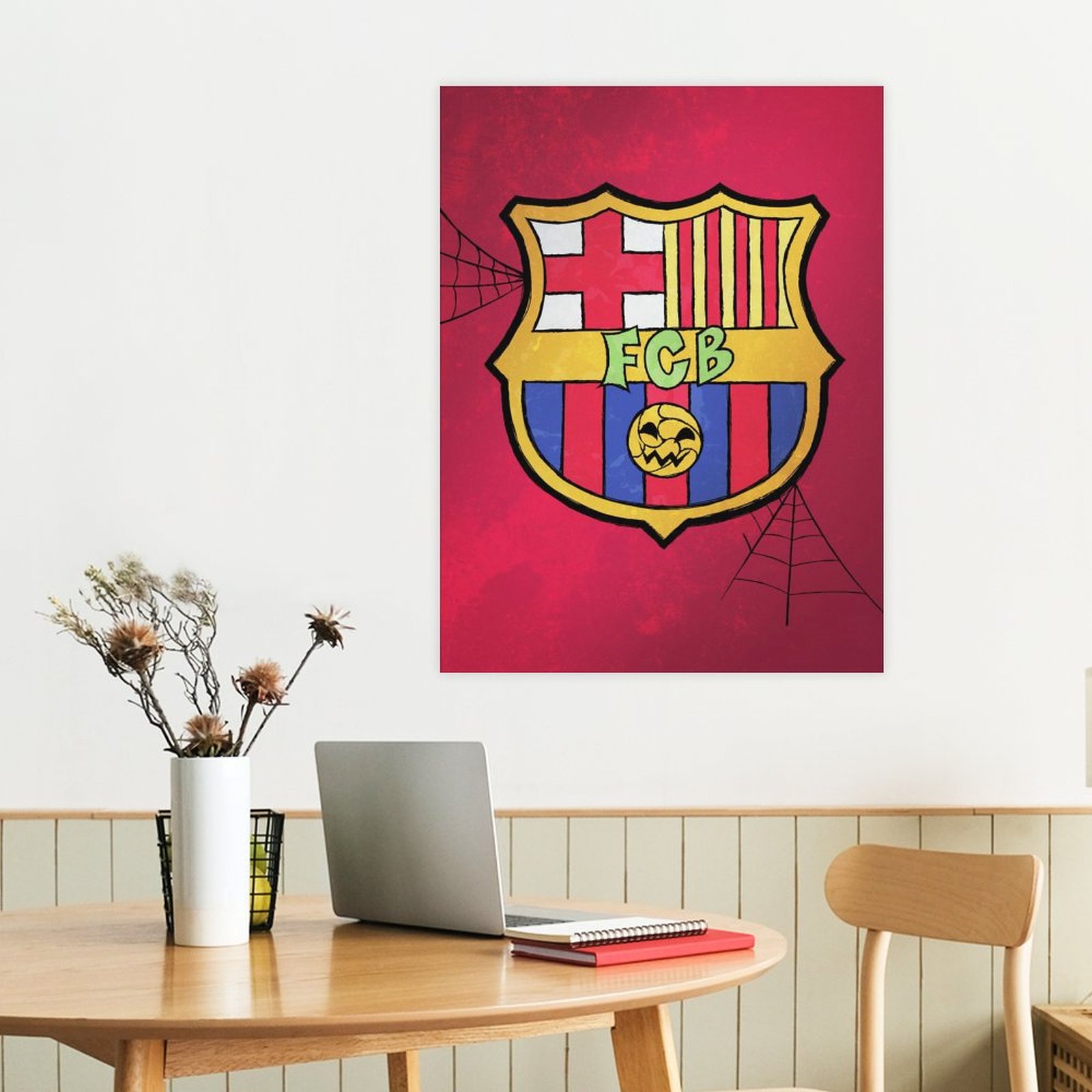 Cobweb Barca crest