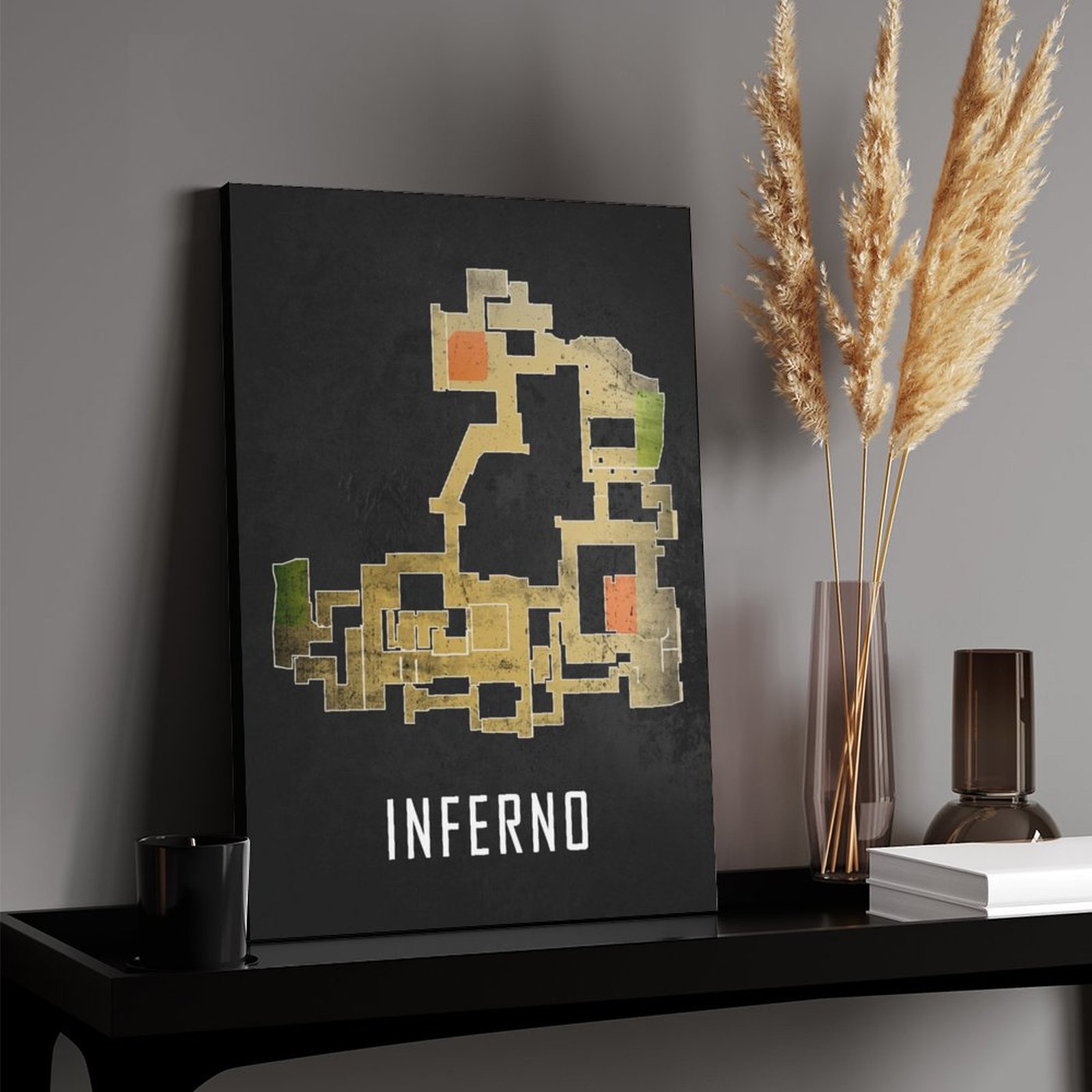 Inferno Map Black