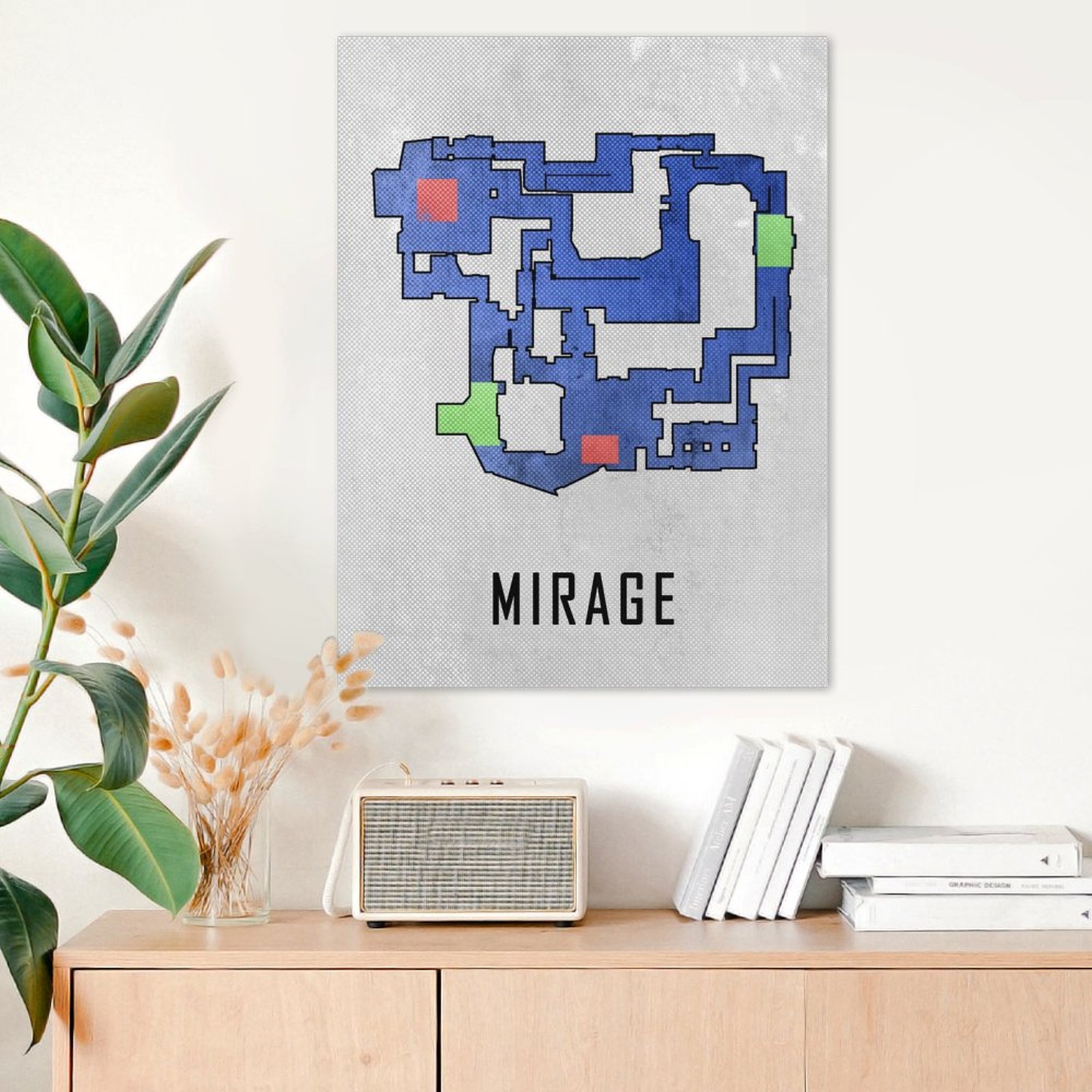 Mirage White Map