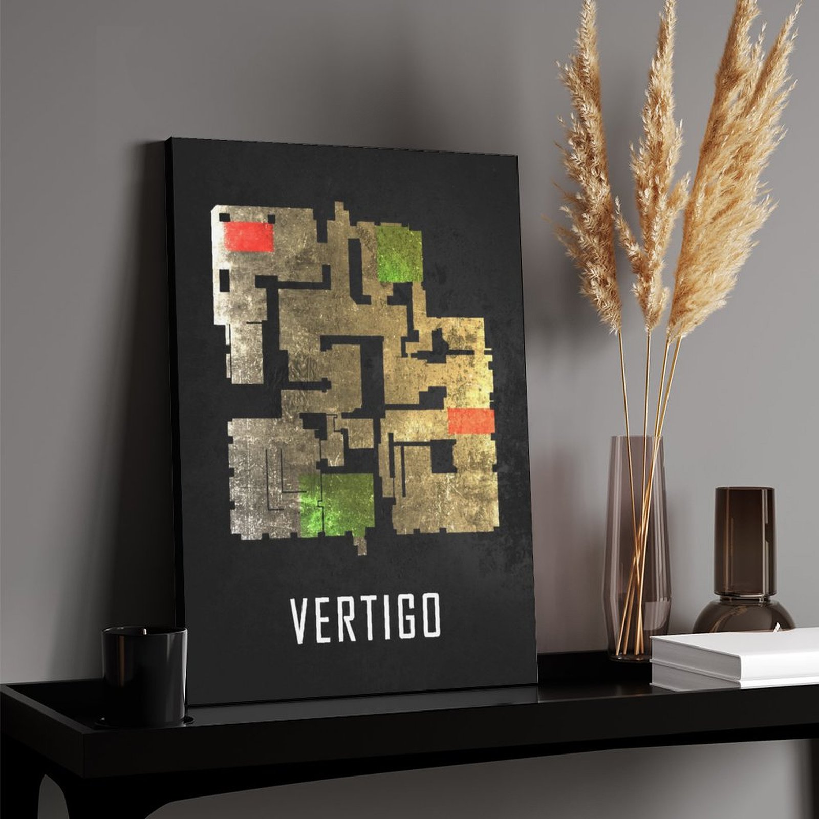 Vertigo Black Map