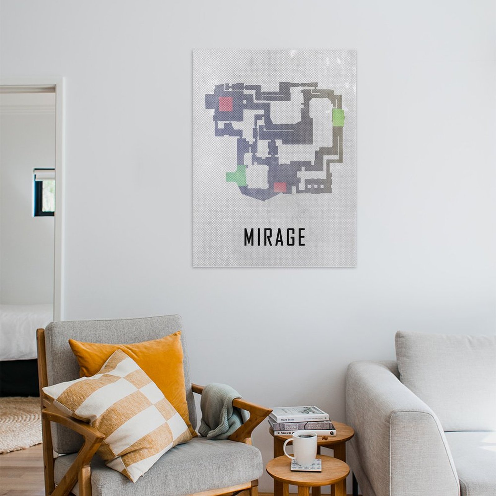 Mirage Map White