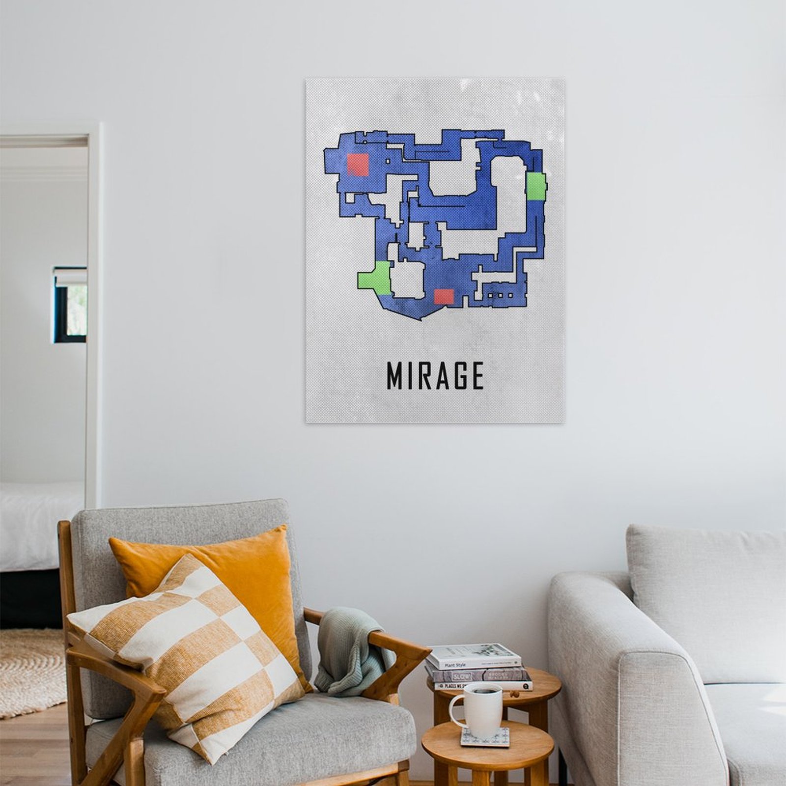 Mirage White Map