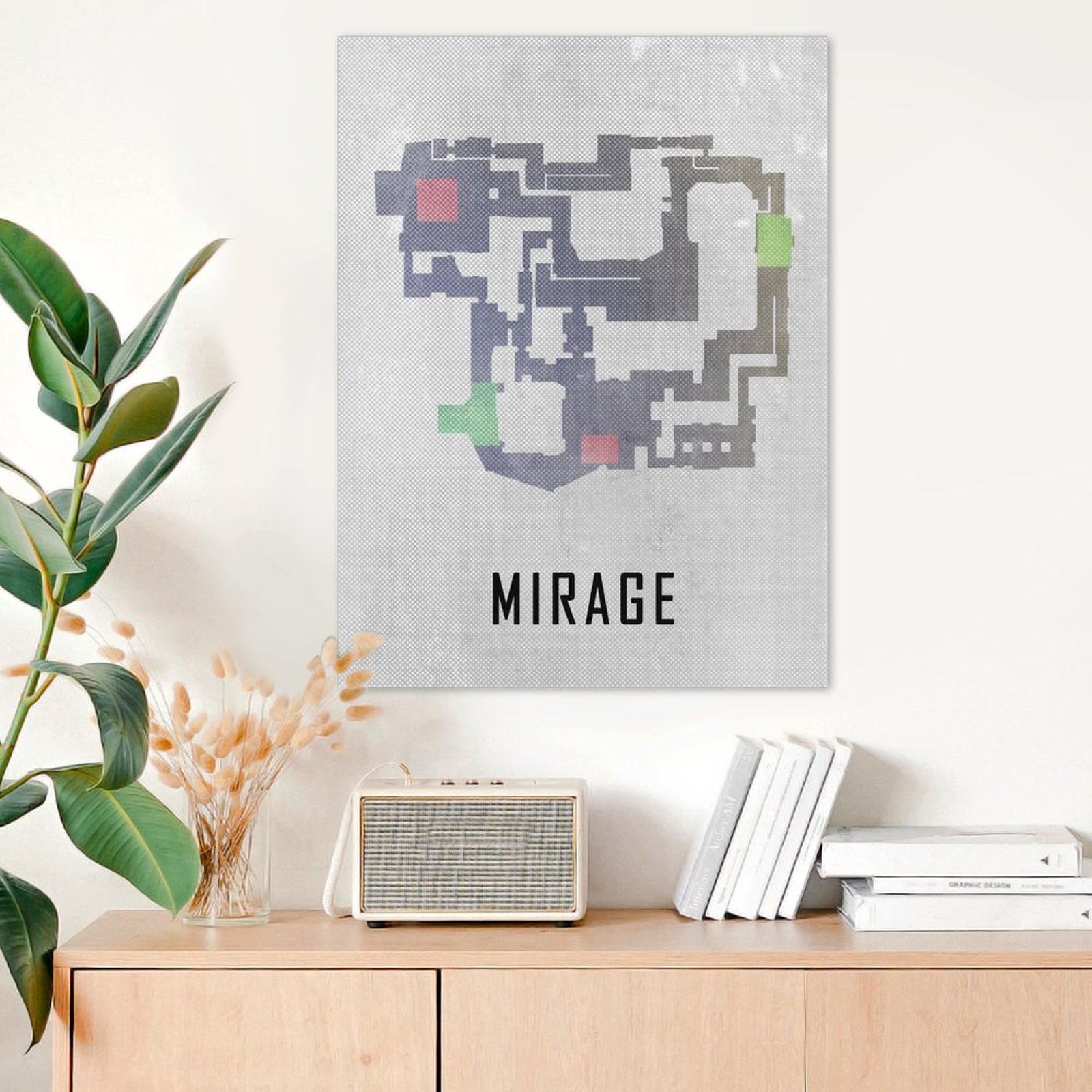 Mirage Map White