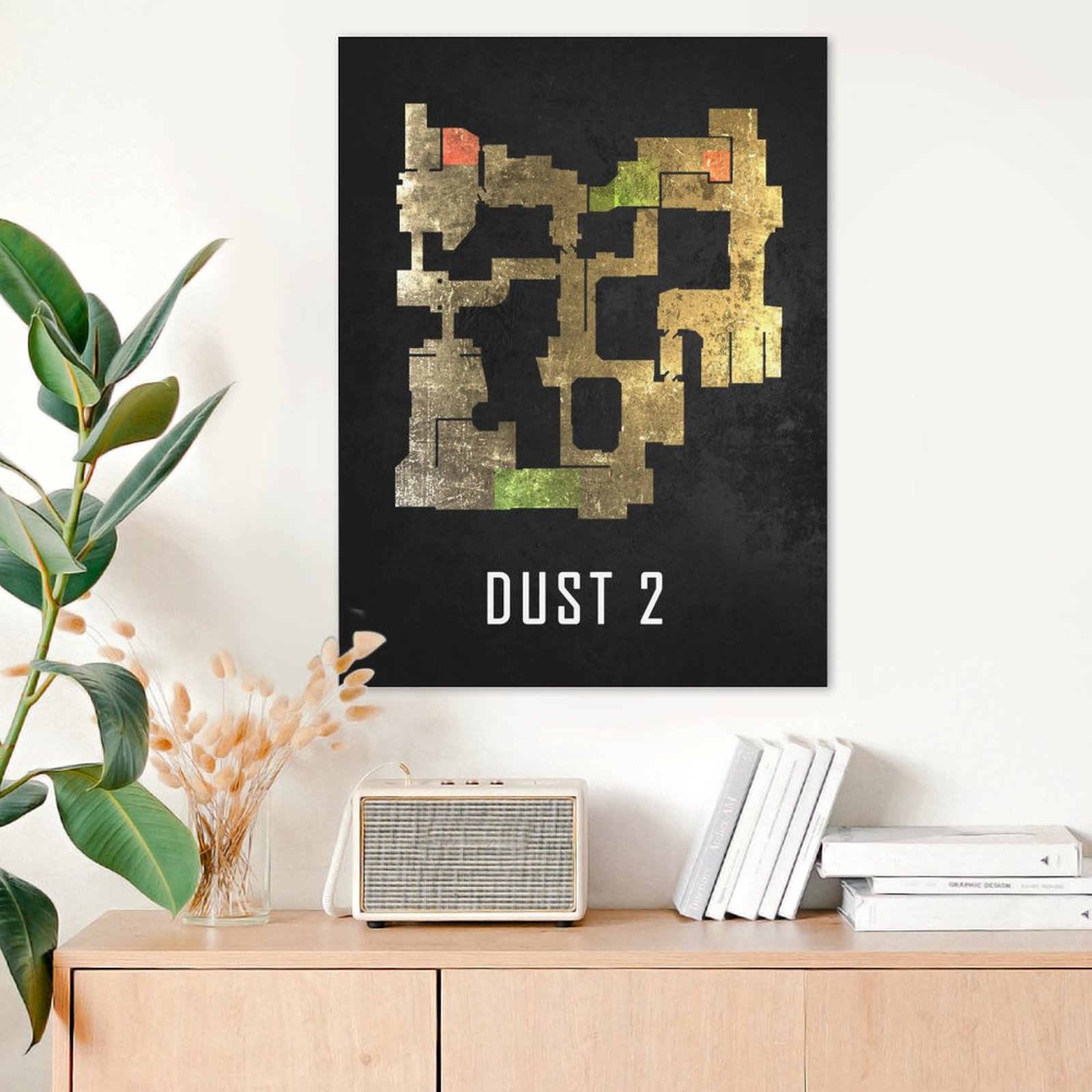 Dust 2 Map Black