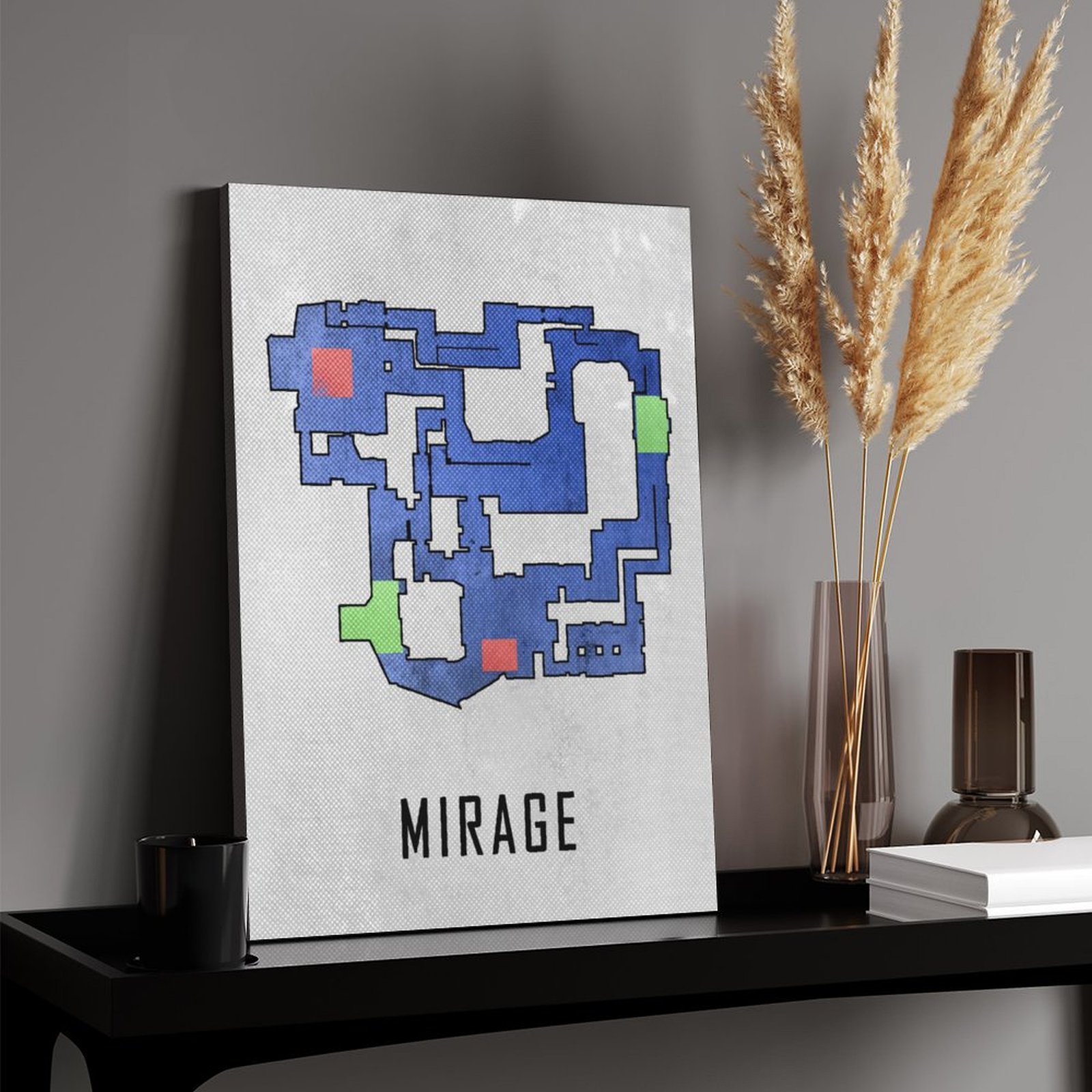 Mirage White Map