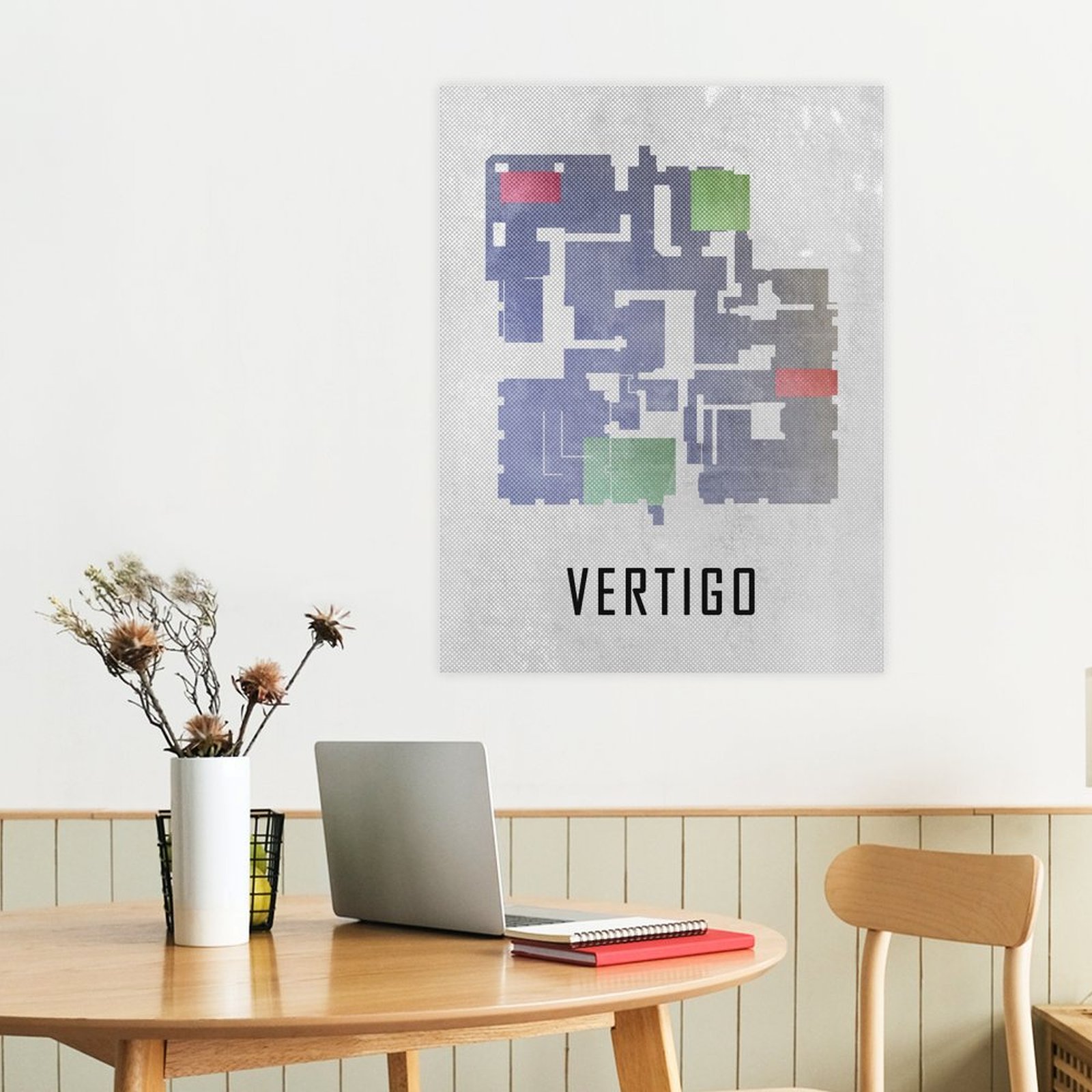Vertigo Map White