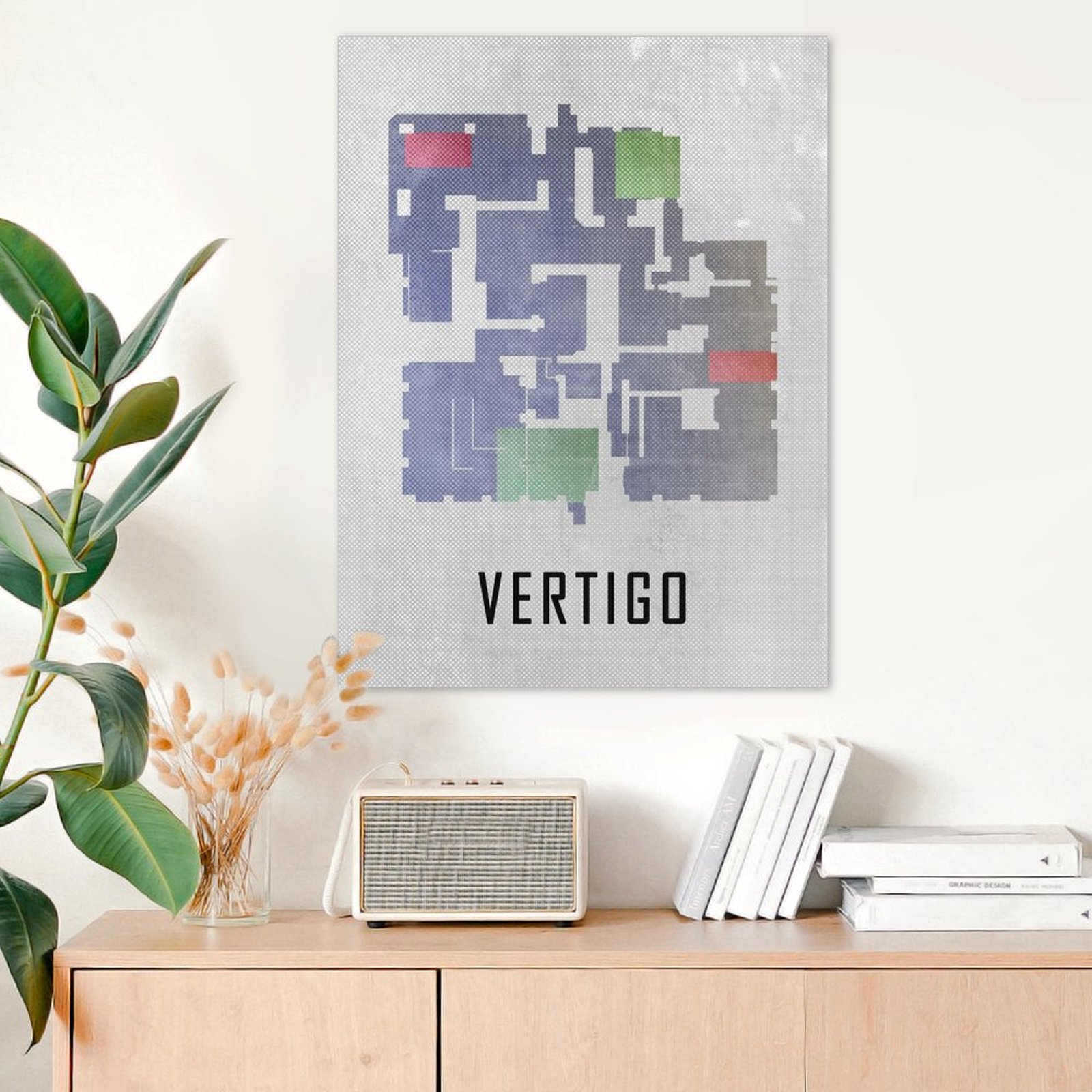 Vertigo Map White