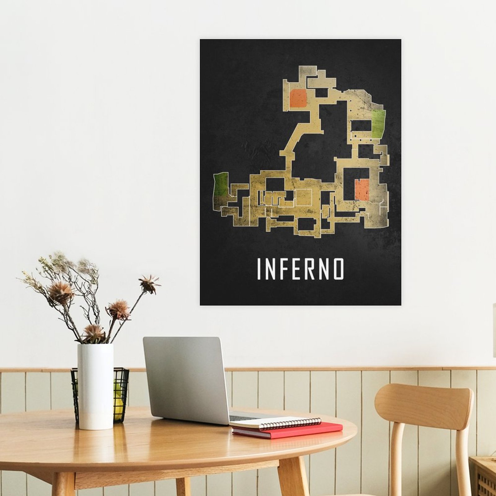 Inferno Map Black