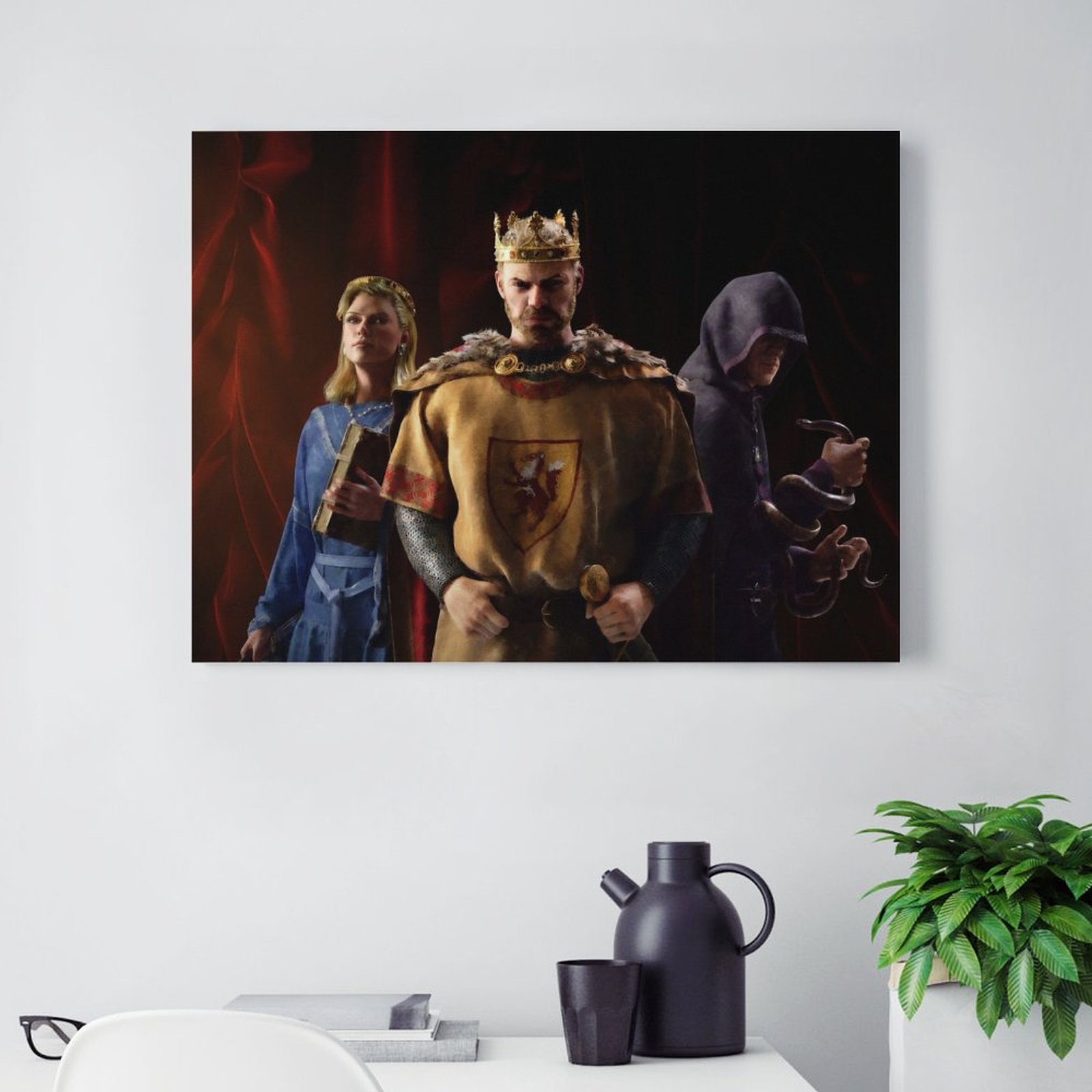 Crusader Kings III Key Art