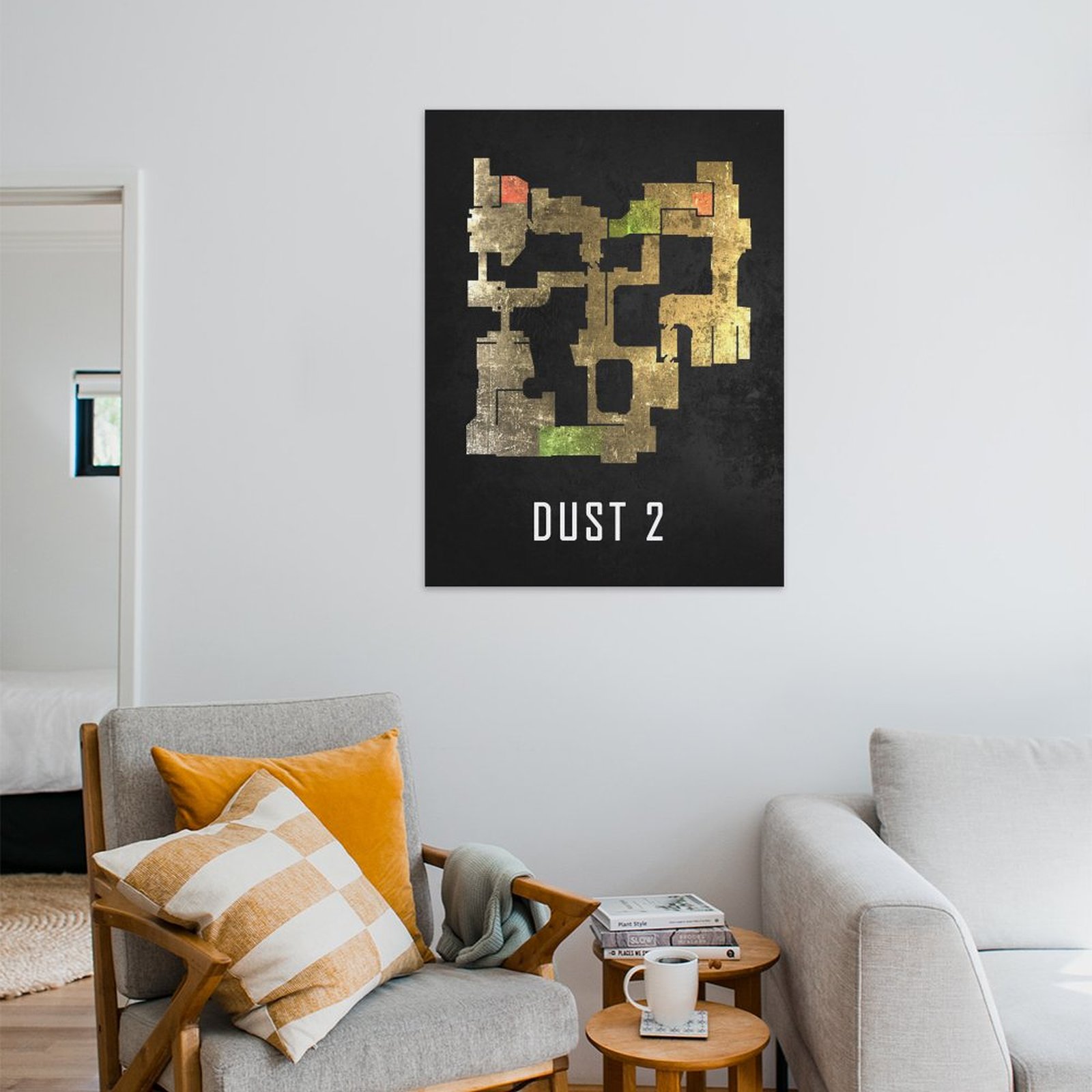 Dust 2 Map Black