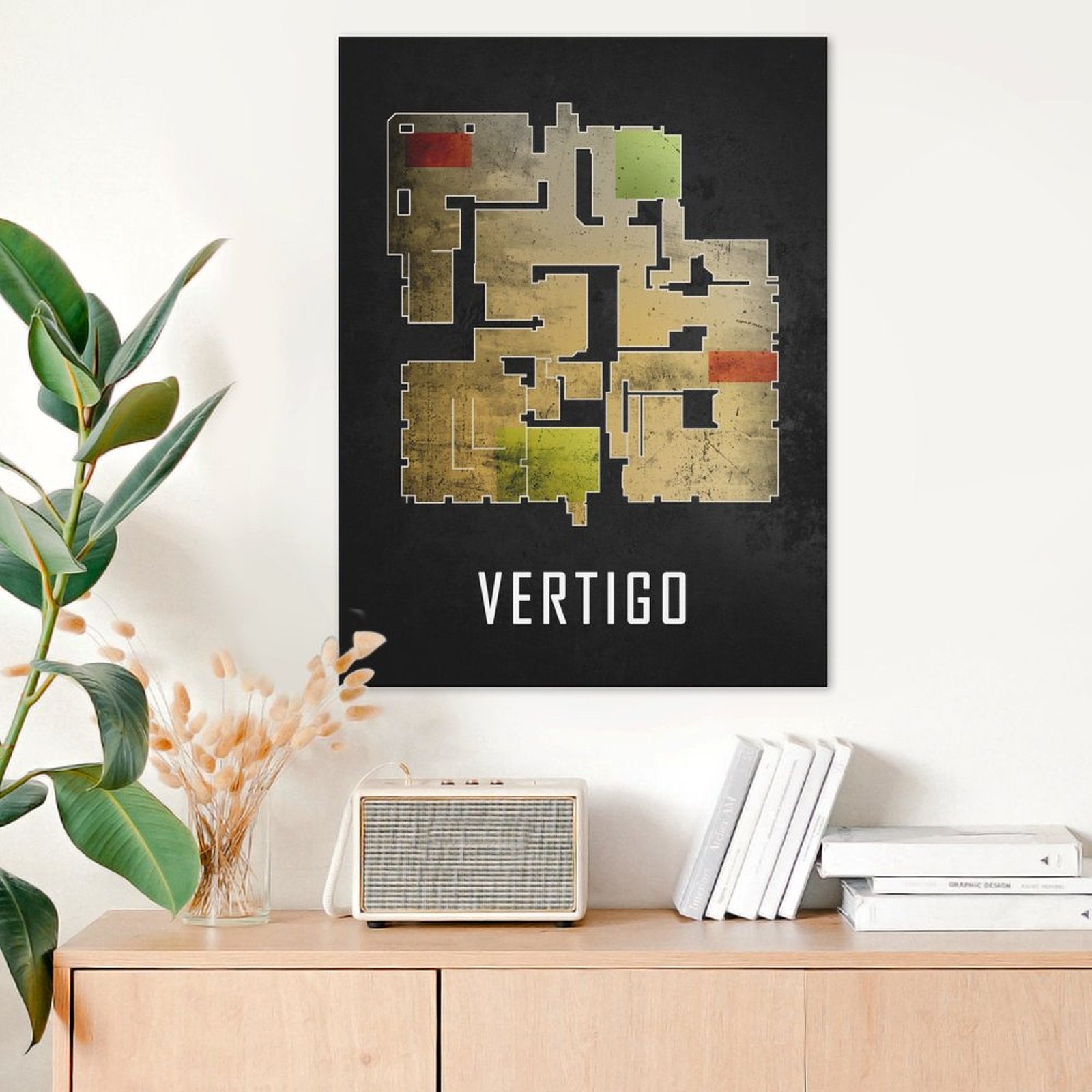 Vertigo Map Black