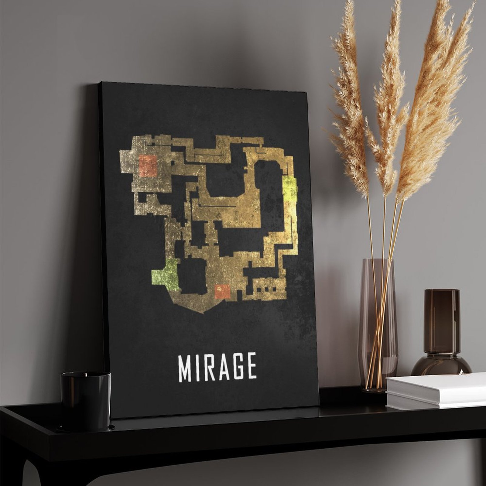 Mirage Black Map