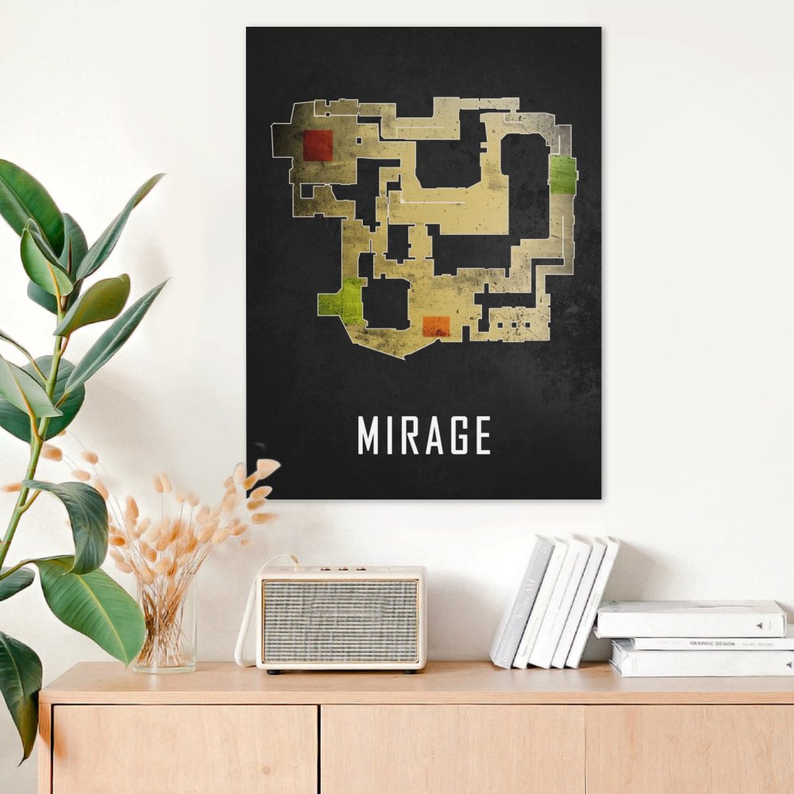 Mirage Map Black